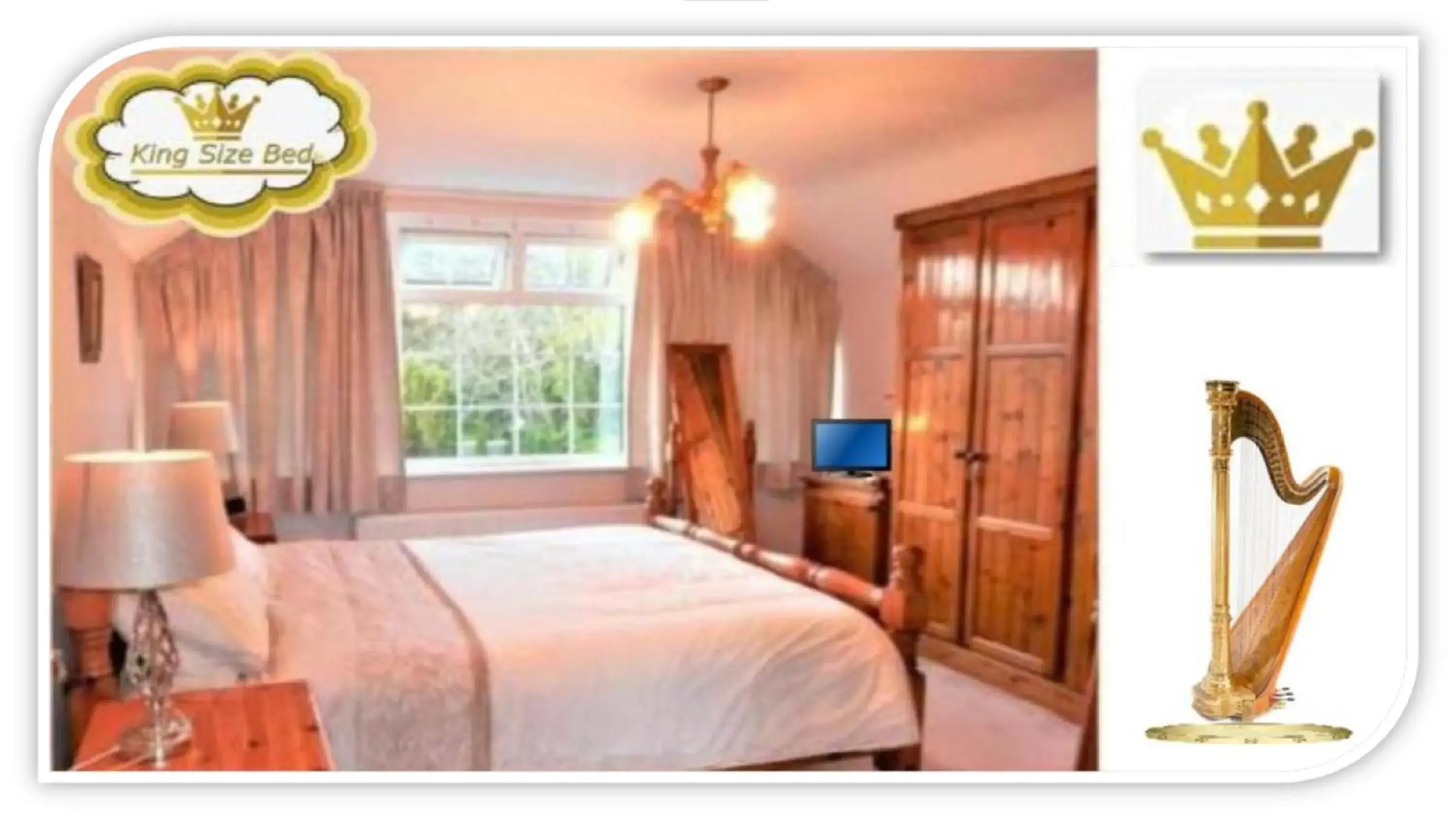 Deluxe Double Room in Leabrook House Deluxe Double Room in Leabrook House