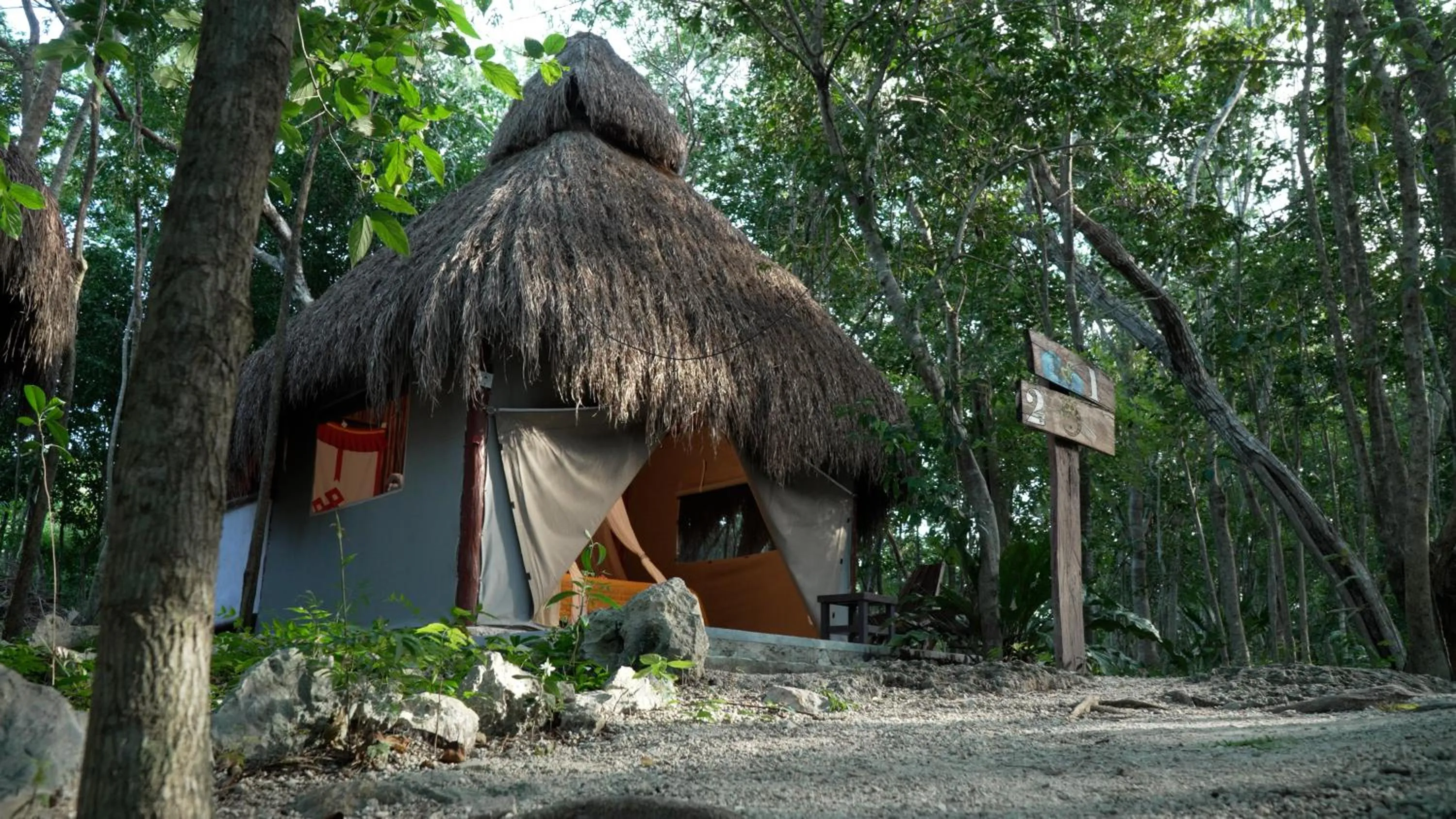 Photo of the whole room in Akumal Natura Glamping