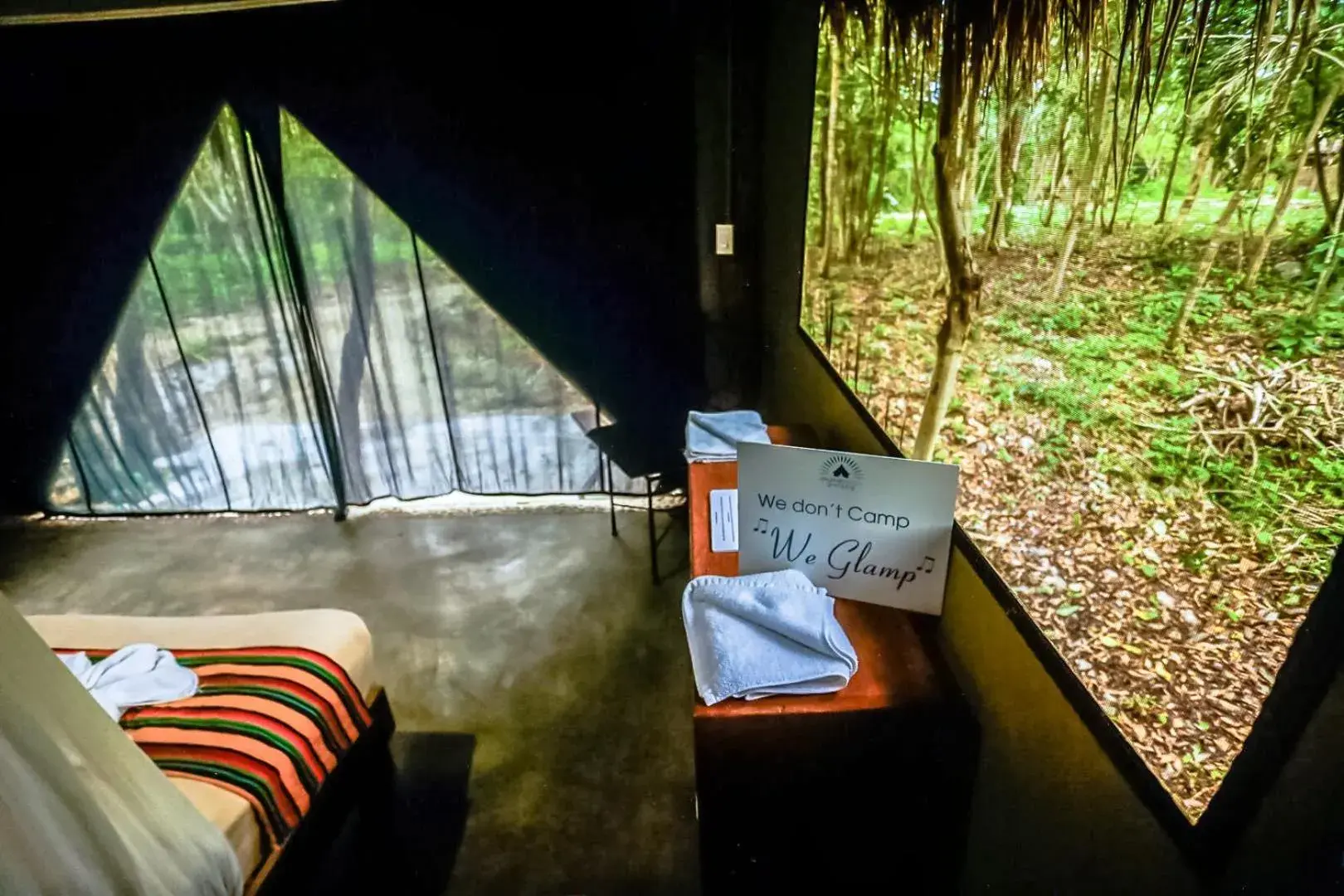 Double Room with Garden View in Akumal Natura Glamping Double Room with Garden View in Akumal Natura Glamping