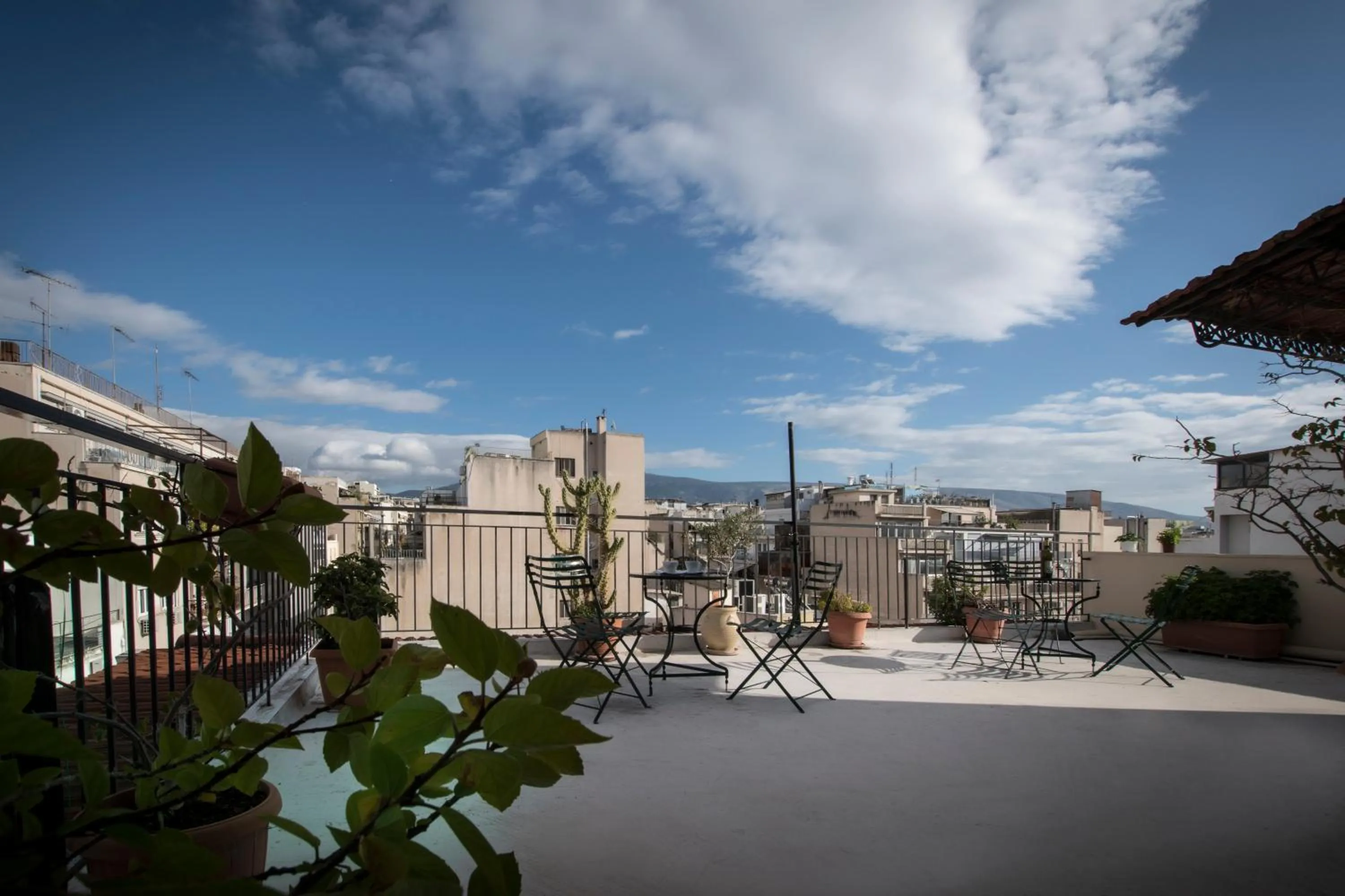Patio in Carolina Hotel since 1934