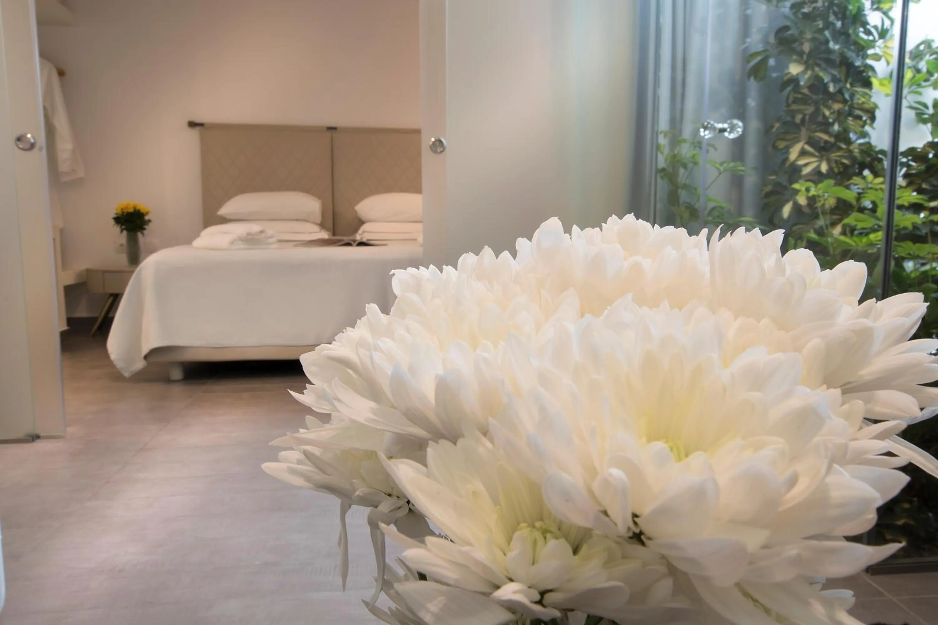 Decorative detail, Bed in Carolina Hotel since 1934