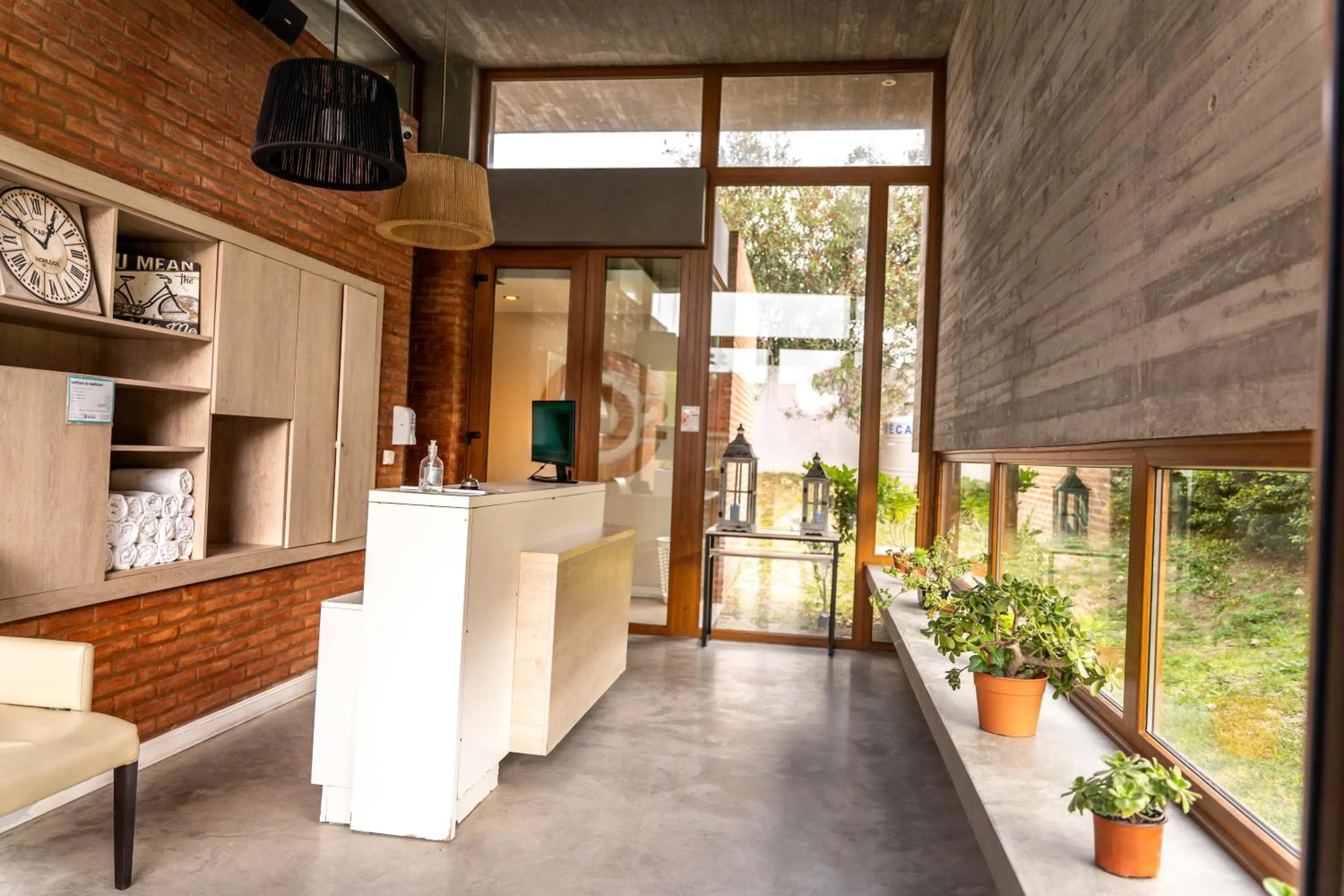 Lobby or reception in O2 Hotel Valeria del Mar