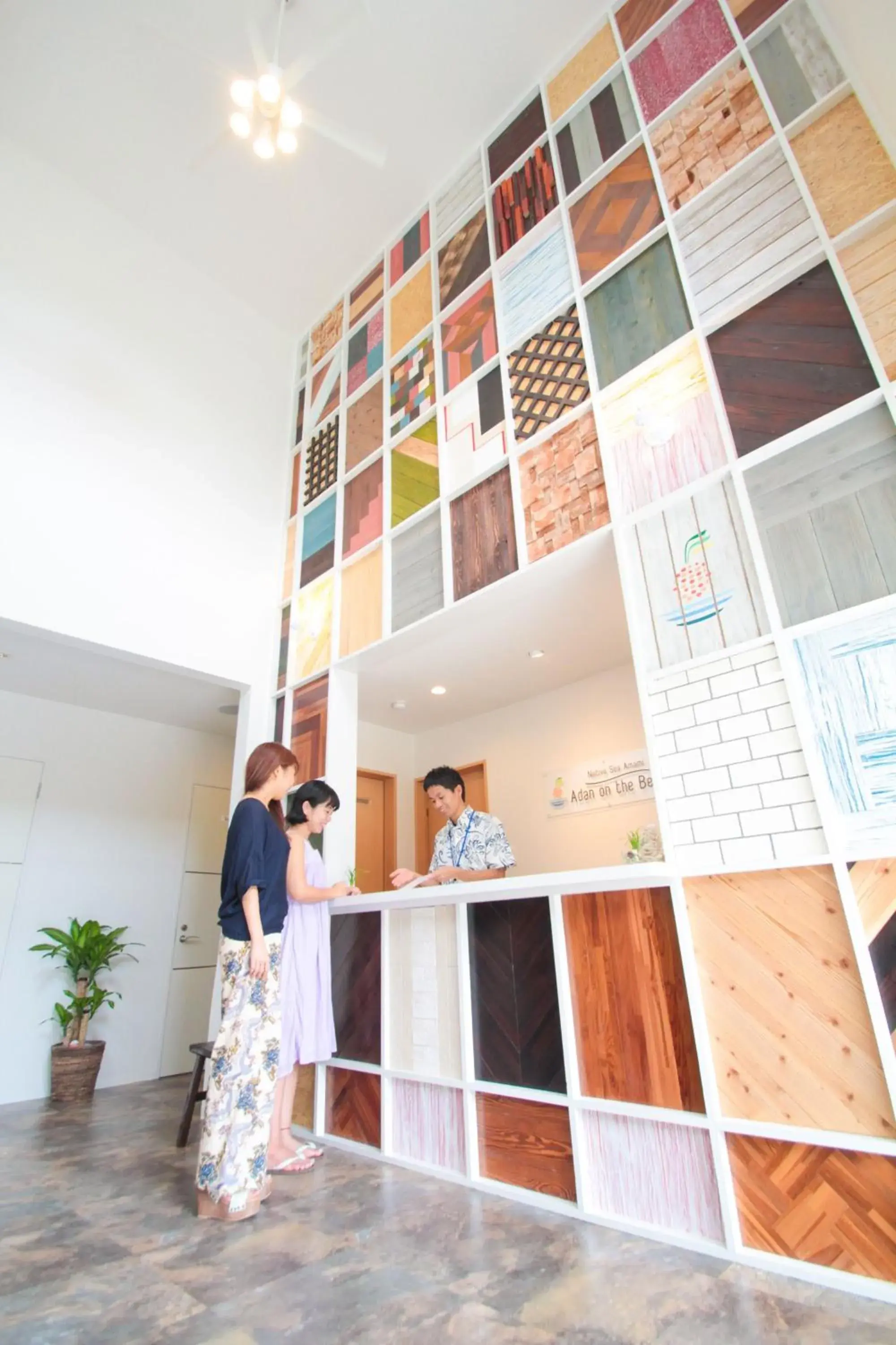 Lobby or reception in Native Sea Amami Adan On The Beach Lobby or reception in Native Sea Amami Adan On The Beach