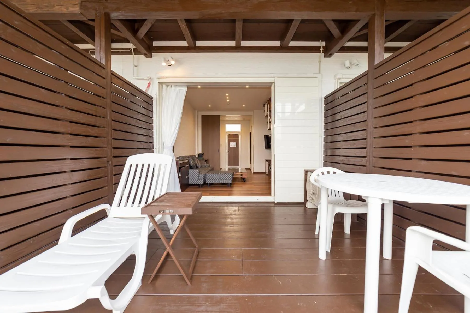 Balcony/Terrace in Native Sea Amami Adan On The Beach