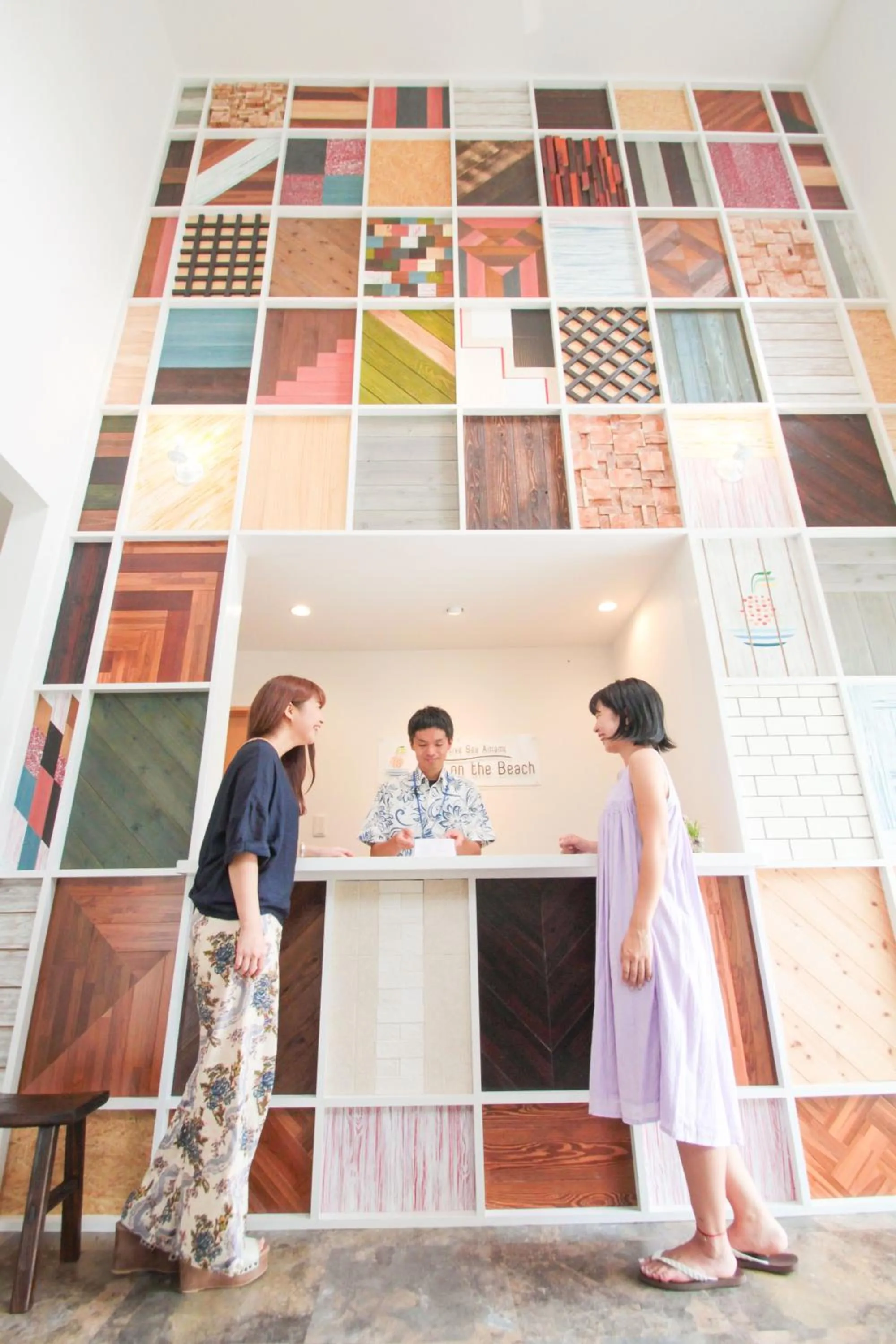 Guests in Native Sea Amami Adan On The Beach