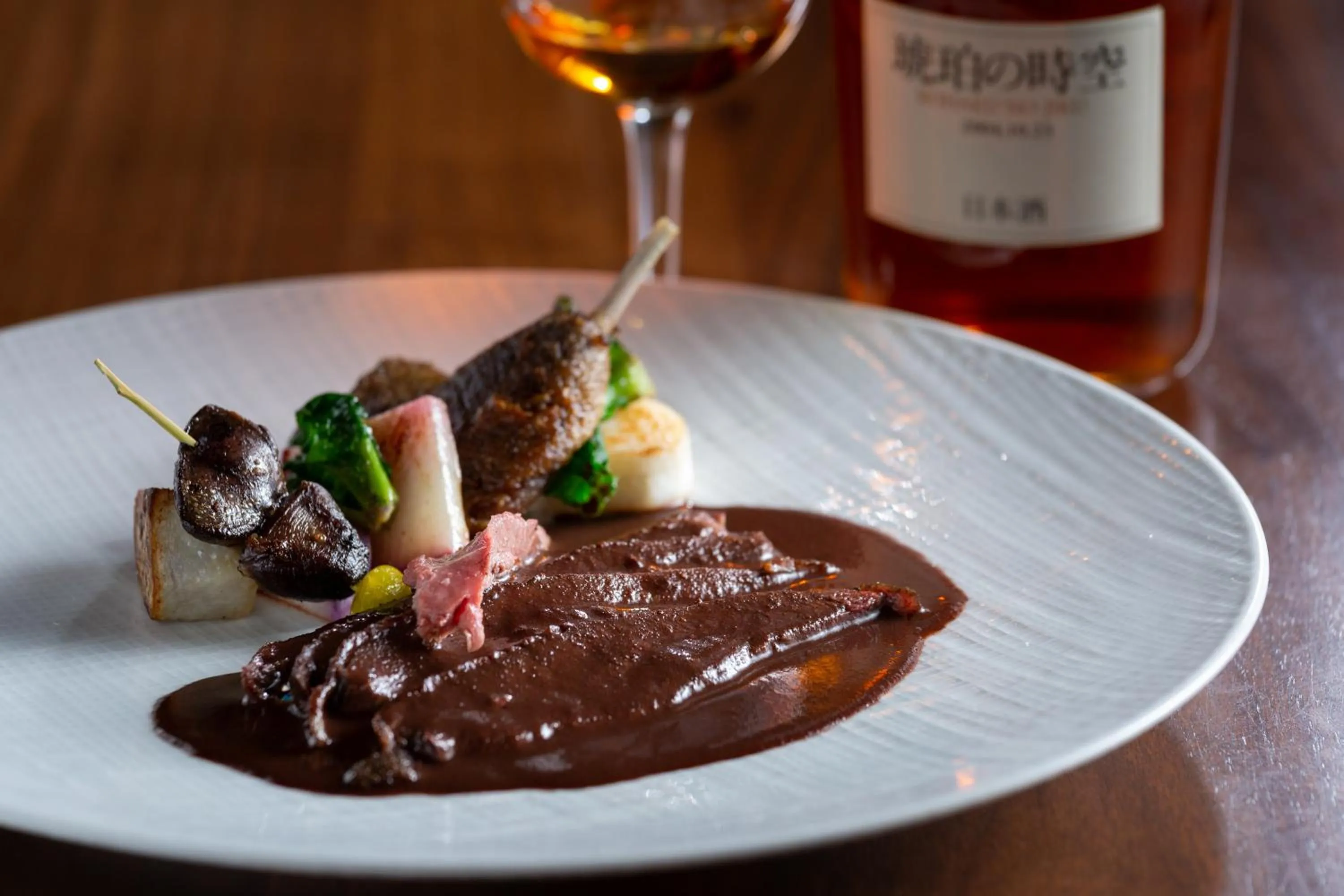 Dinner in Sake Hotel Tamakiya