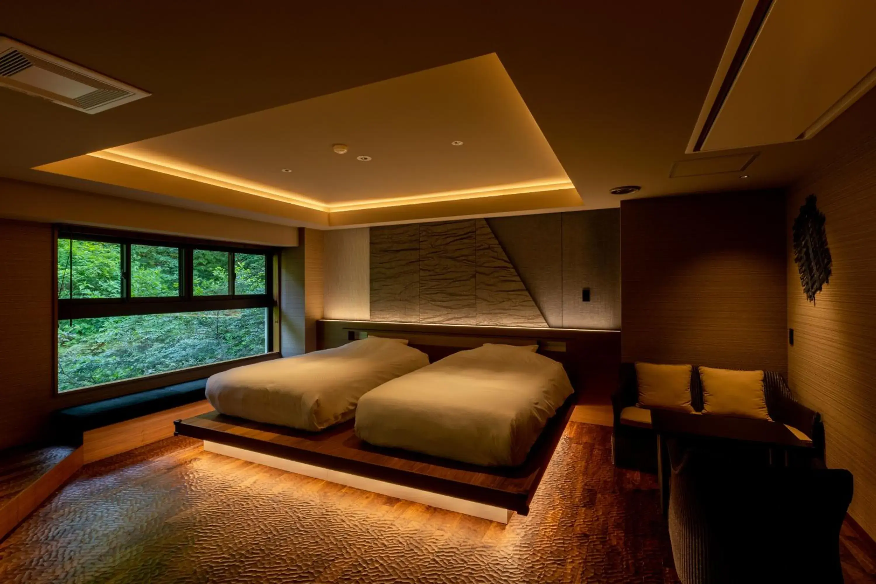 Deluxe Twin Room in Sake Hotel Tamakiya Deluxe Twin Room in Sake Hotel Tamakiya