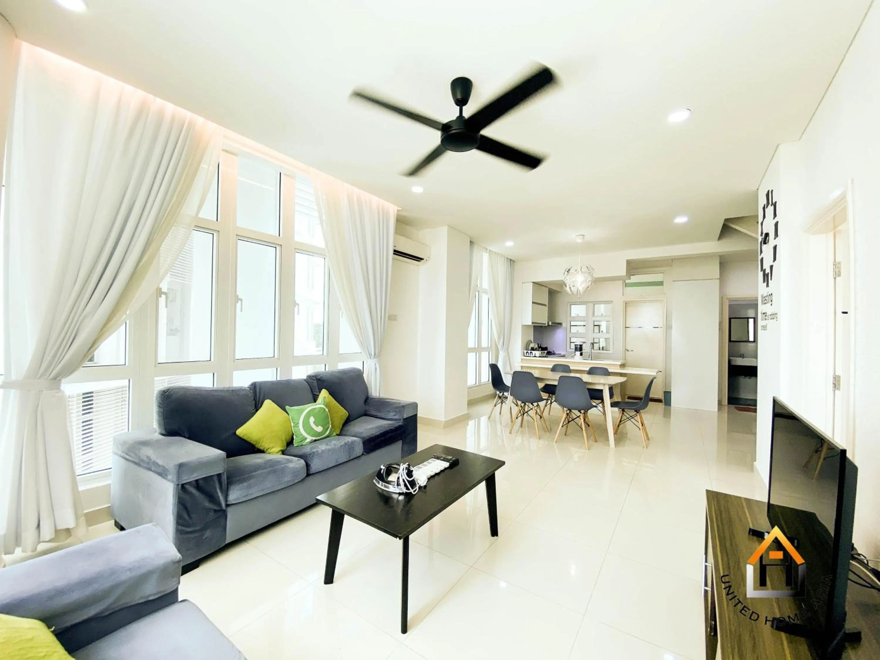 Living room in Holi 1Medini Themed Suites