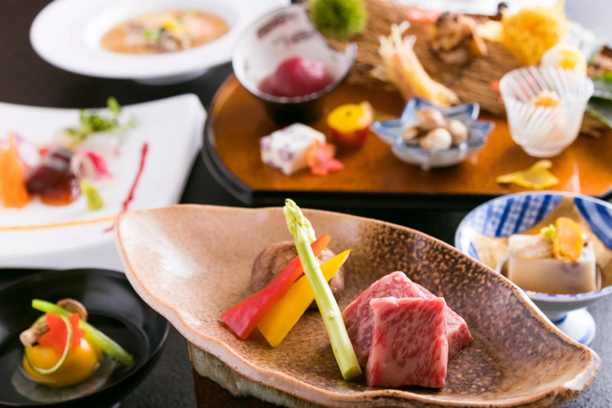 Dinner in Ureshino Motoyu