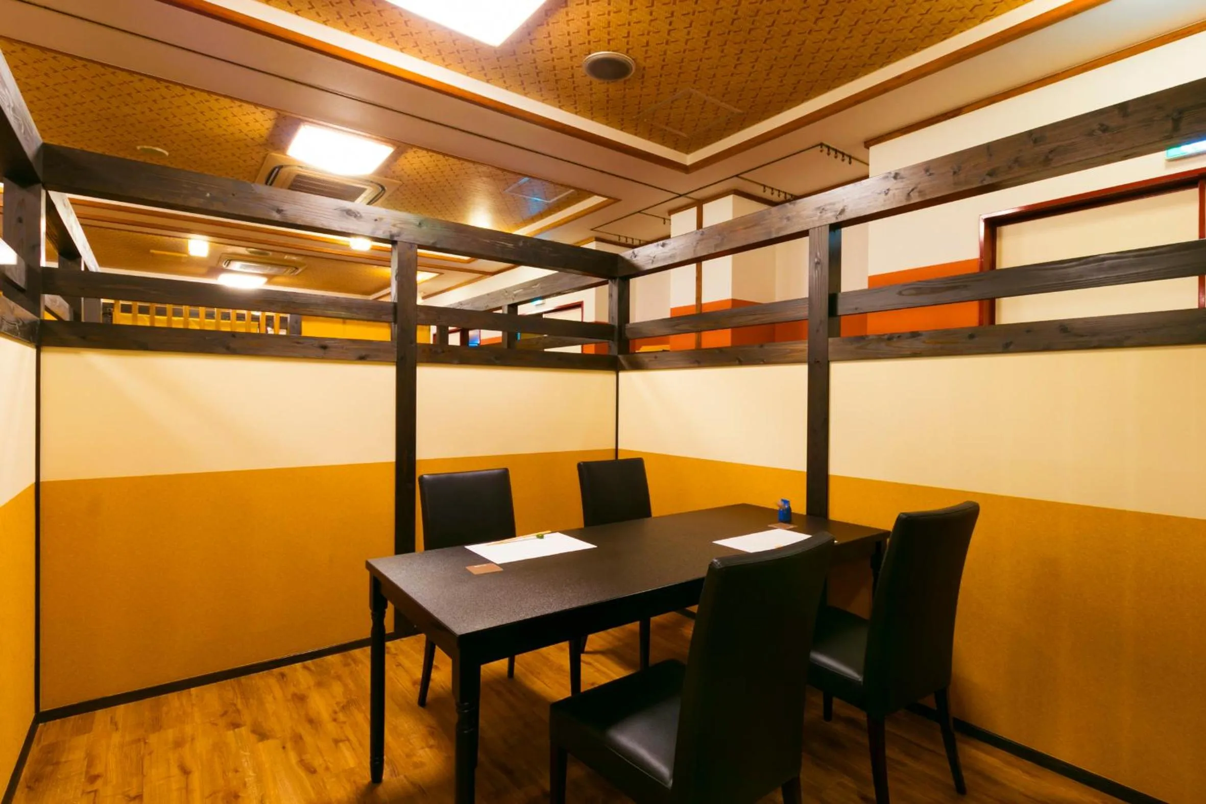 Dining area in Ureshino Motoyu