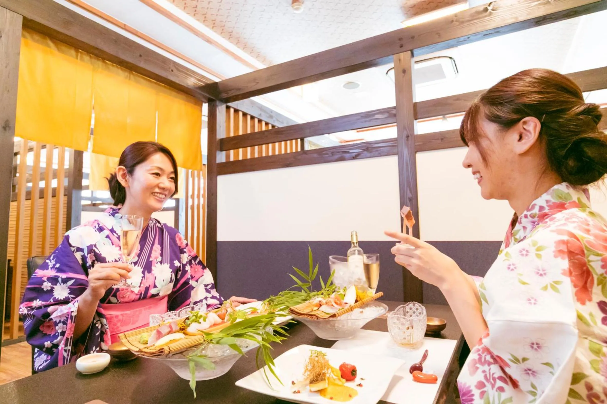 Guests in Ureshino Motoyu