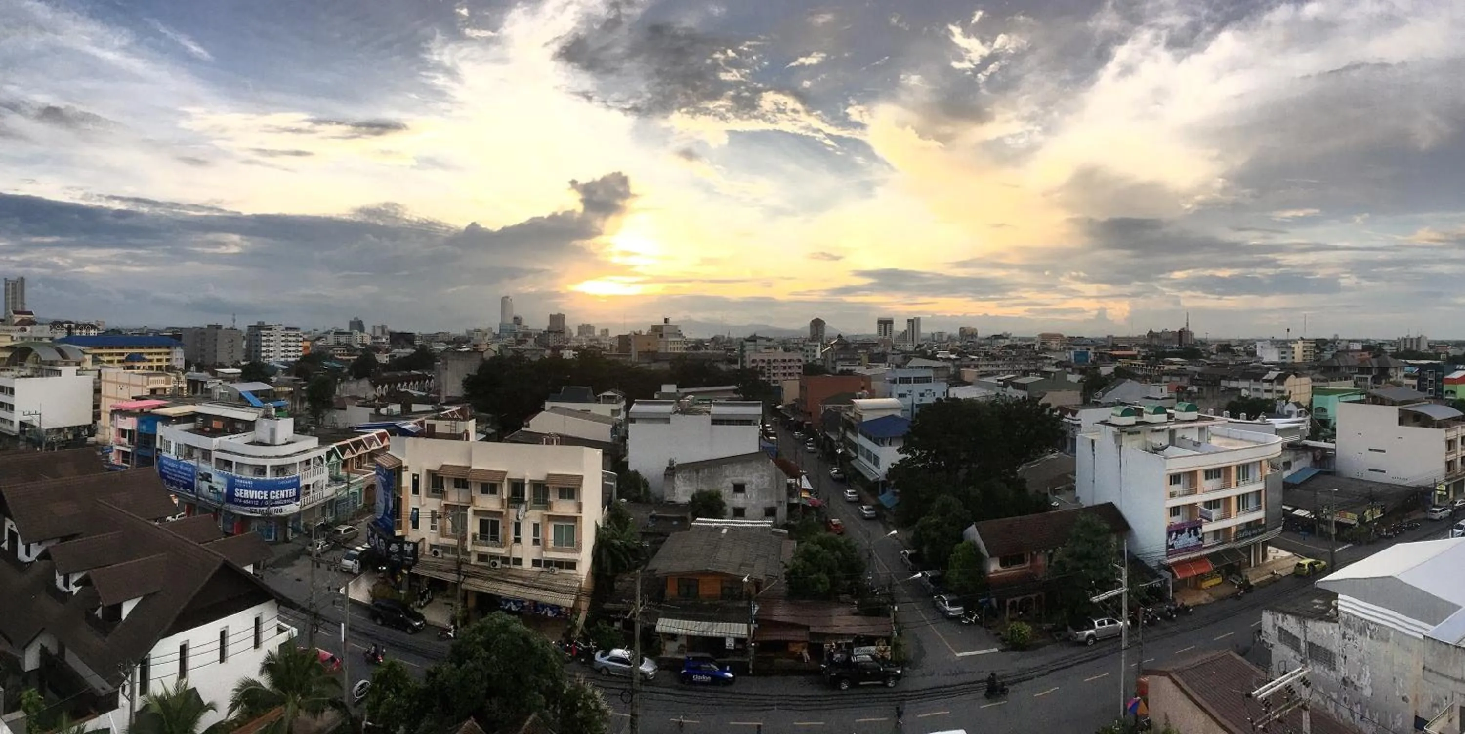 City view in Wisdom Residence