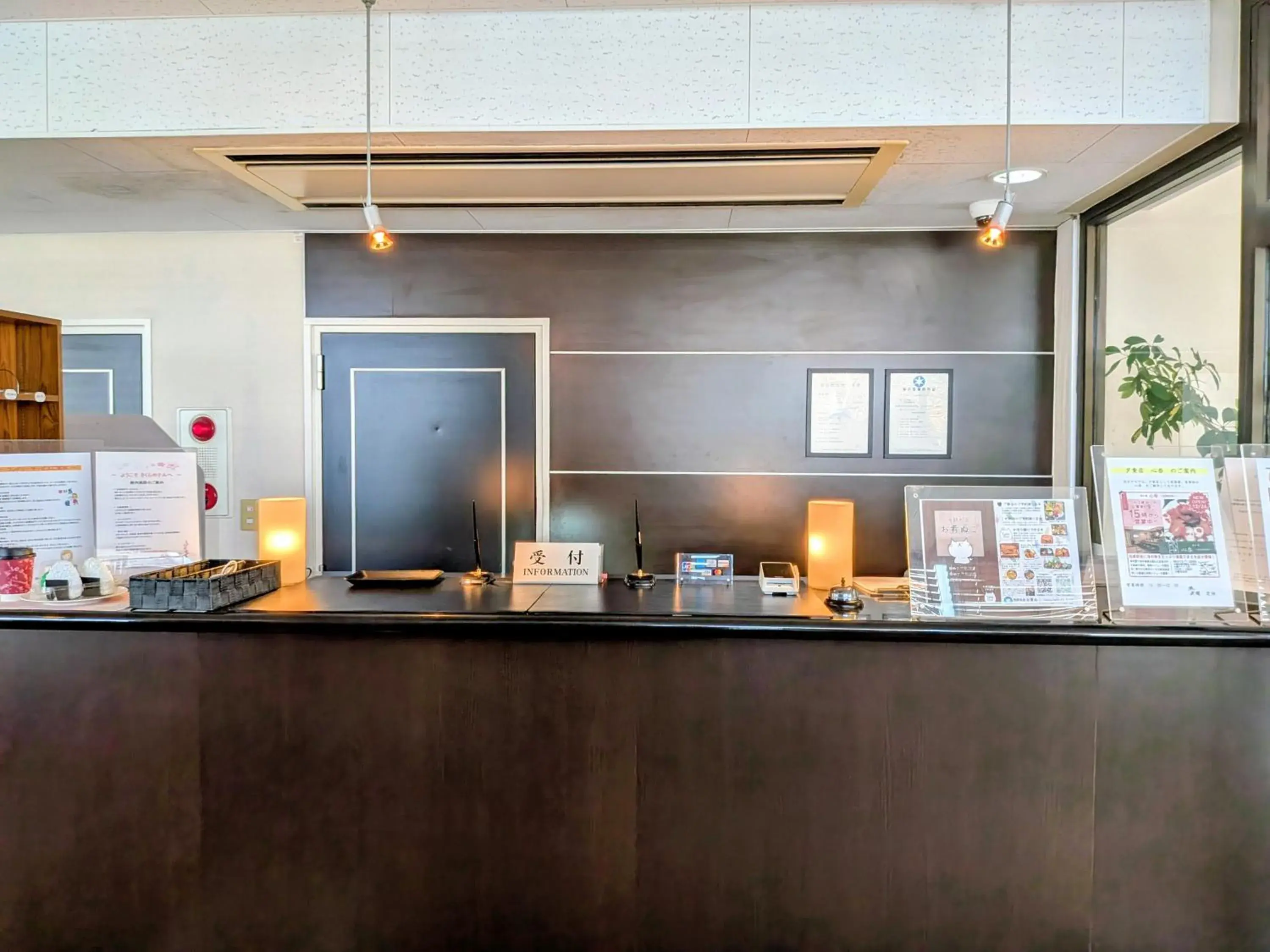 Lobby or reception in Sakura Hotel Oami Lobby or reception in Sakura Hotel Oami