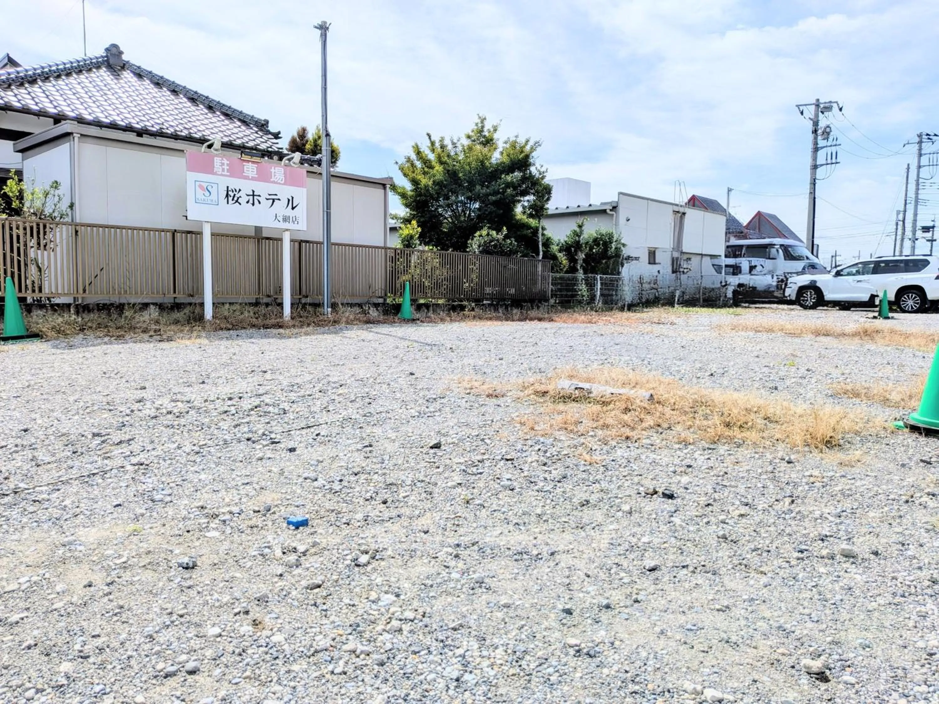 Parking in Sakura Hotel Oami