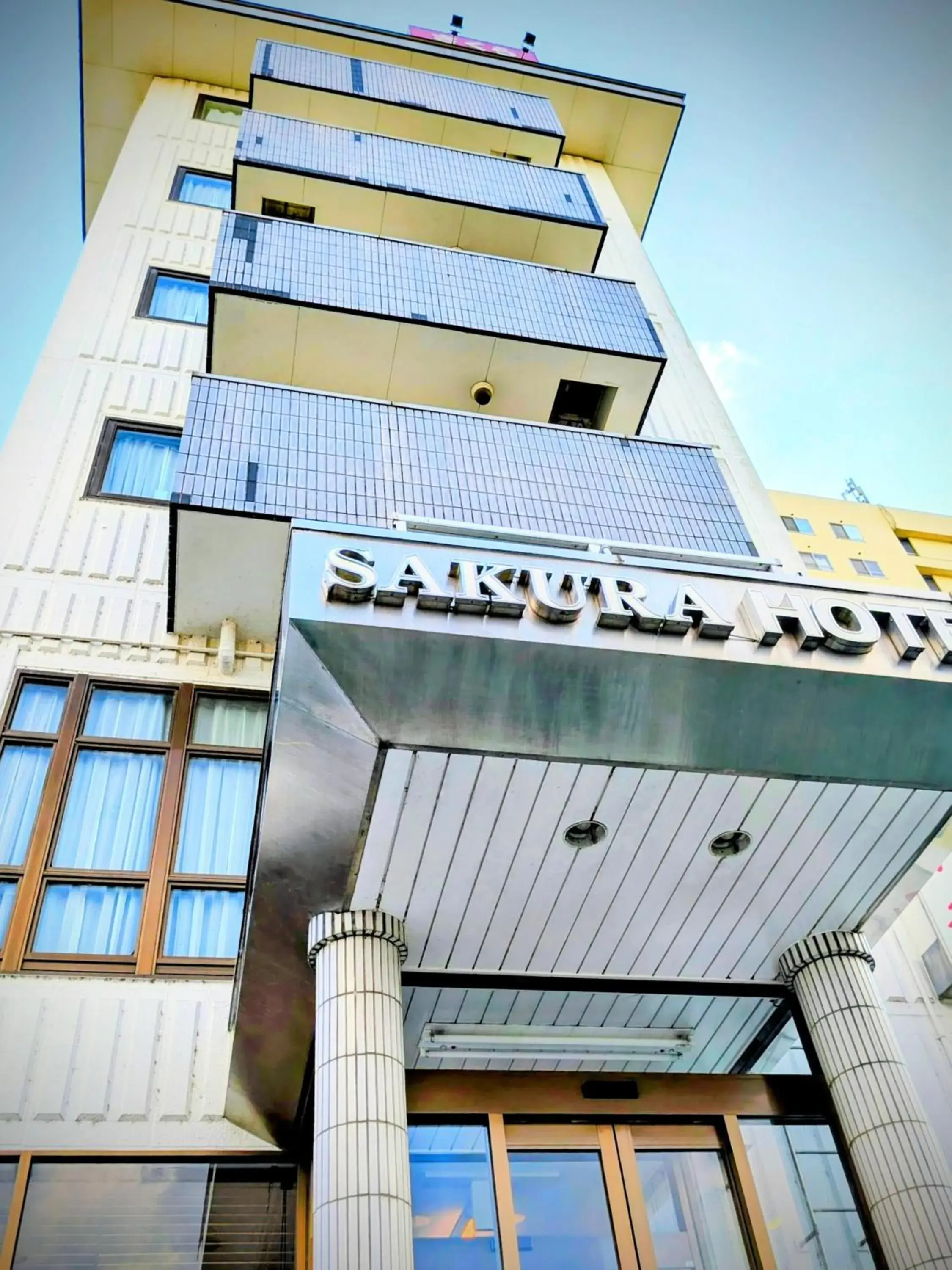 Property building in Sakura Hotel Oami Property building in Sakura Hotel Oami