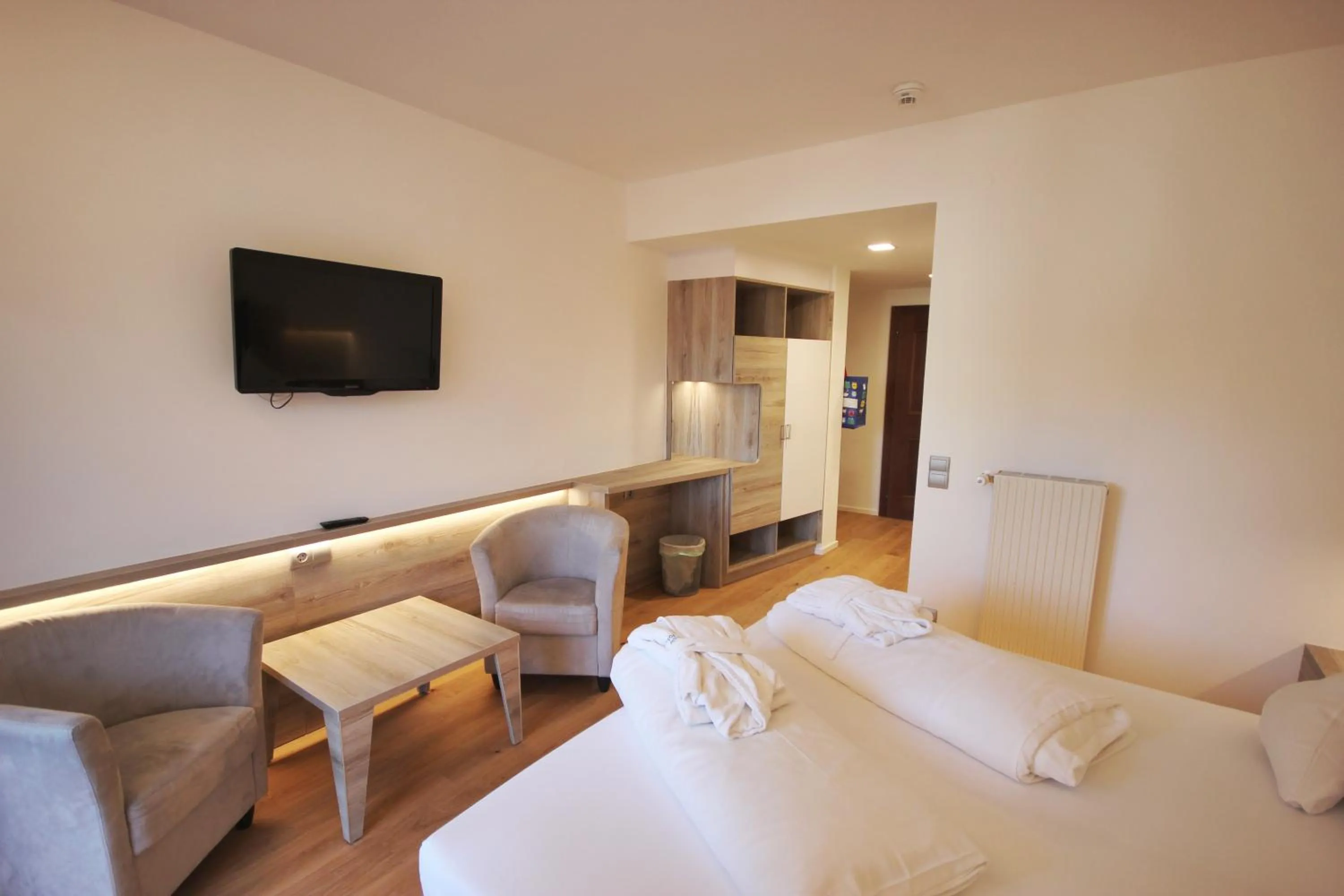 Bed in Familienhotel Post