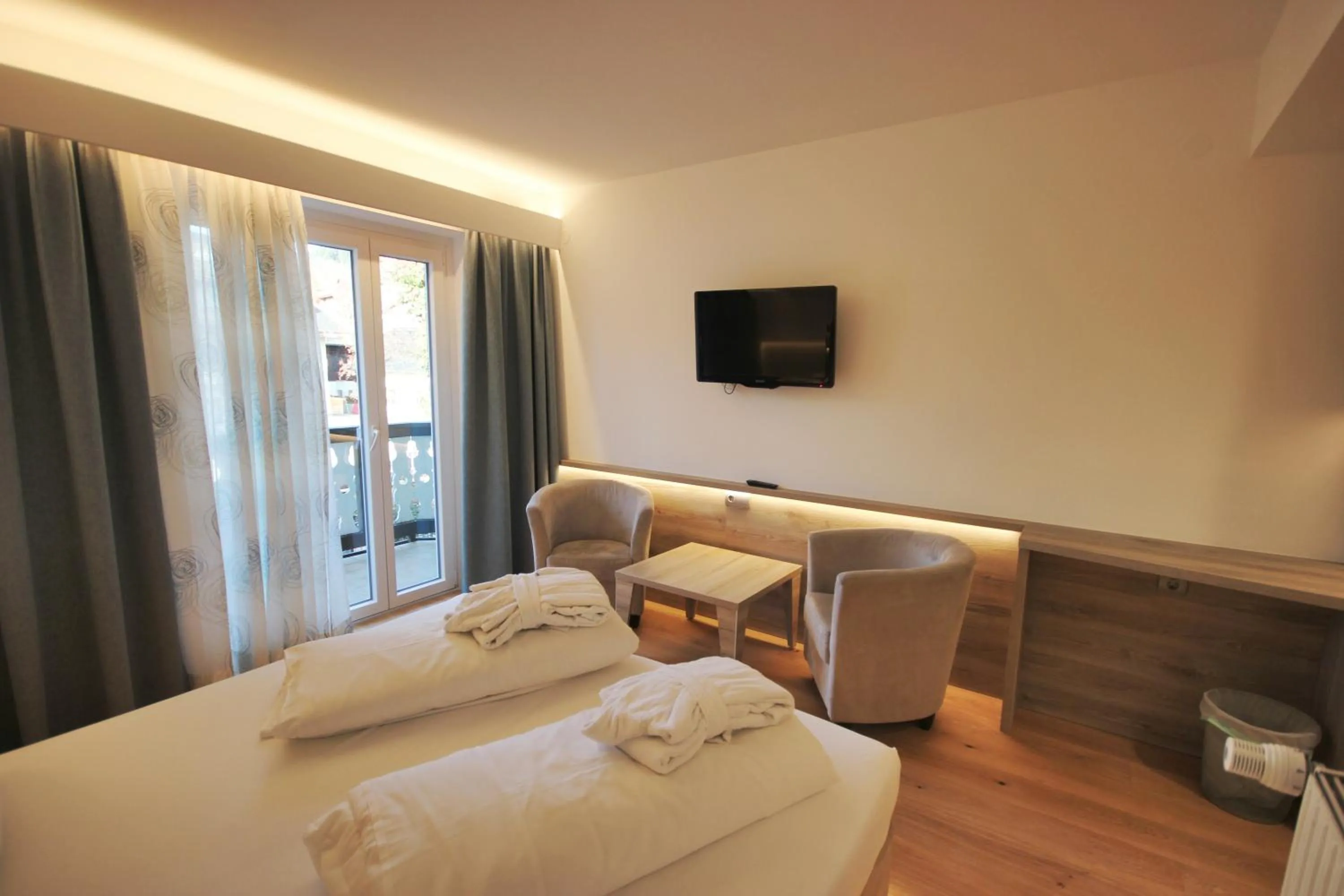 Bed in Familienhotel Post