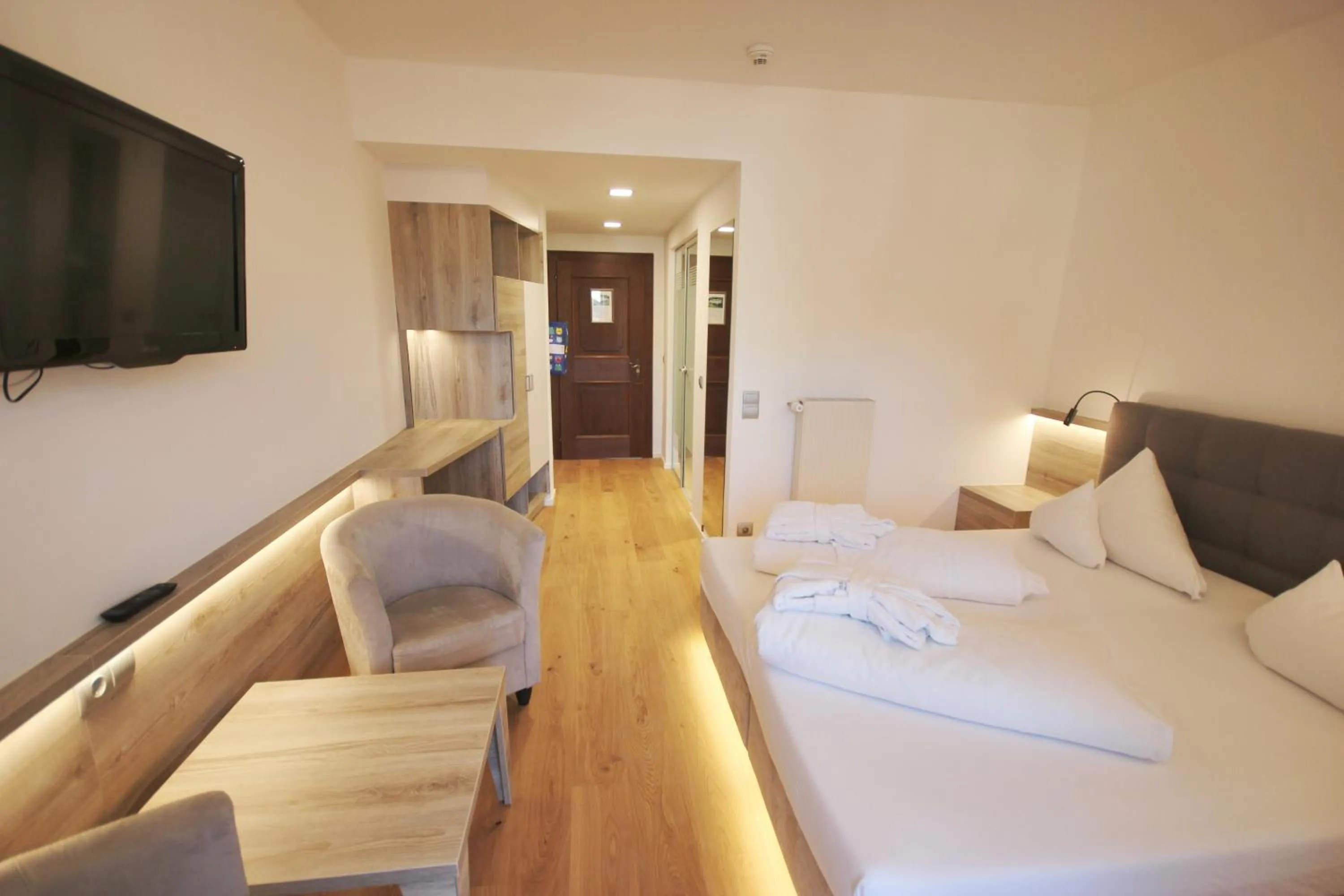 Bed in Familienhotel Post