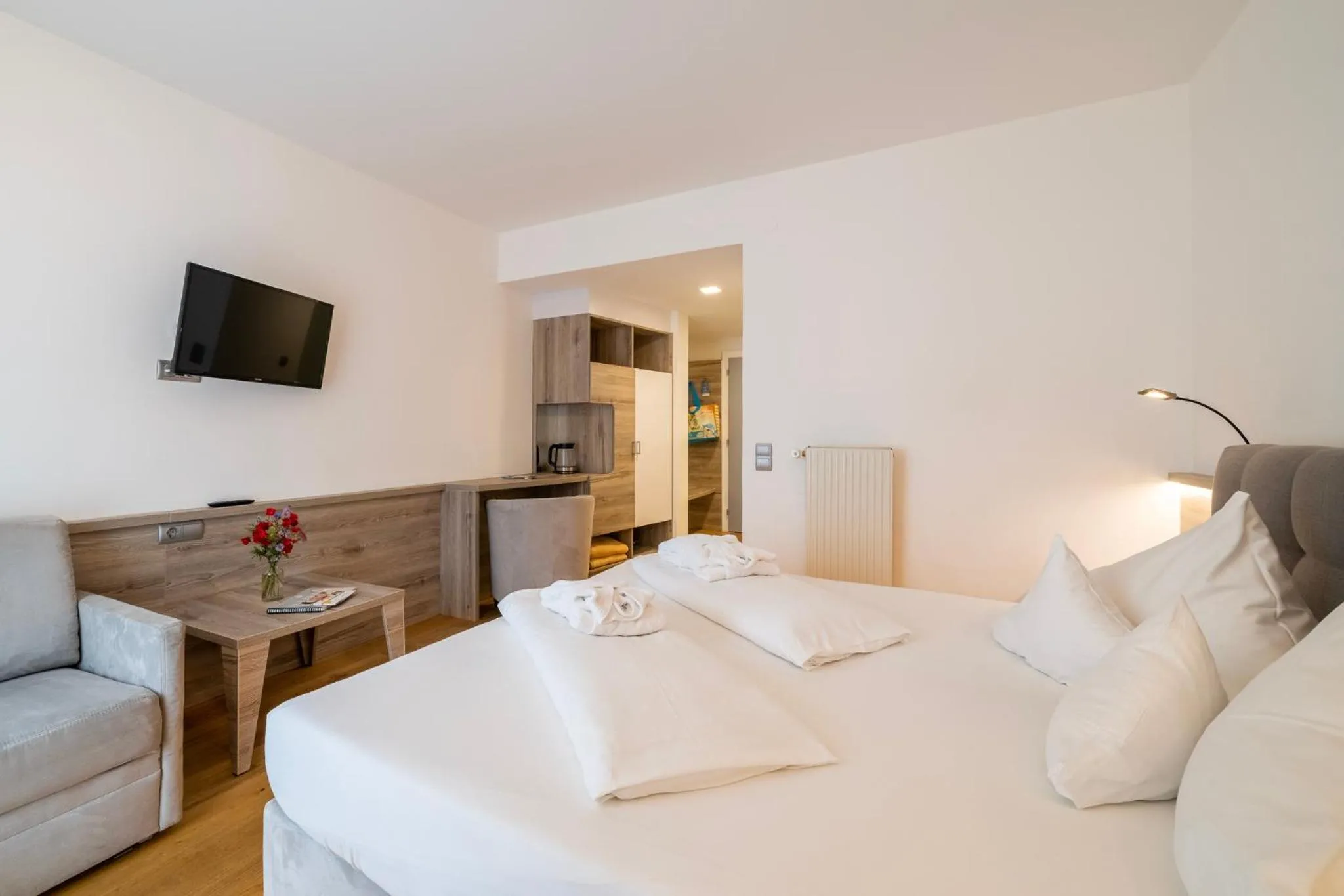Bed in Familienhotel Post