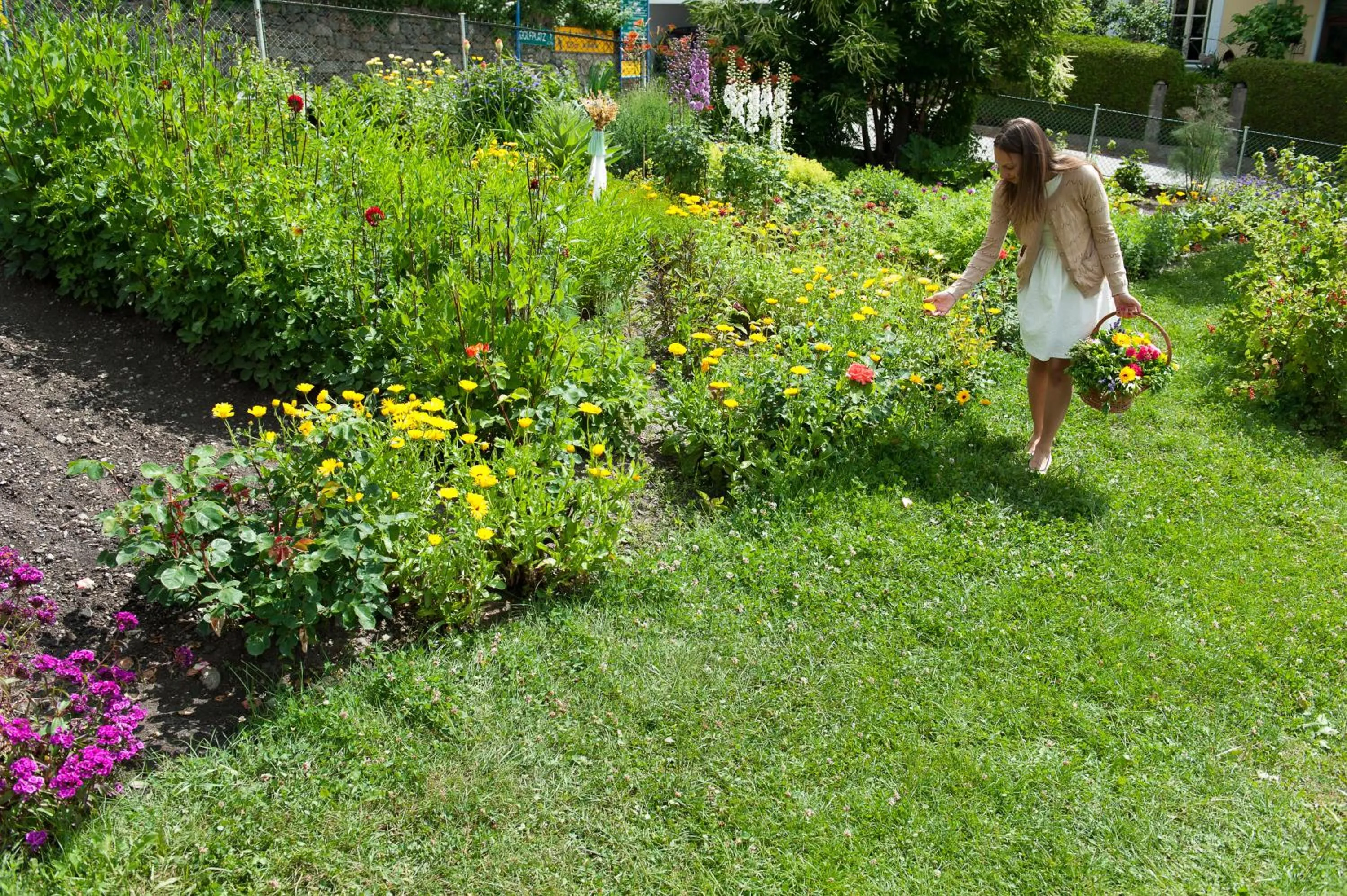 Garden in Familienhotel Post