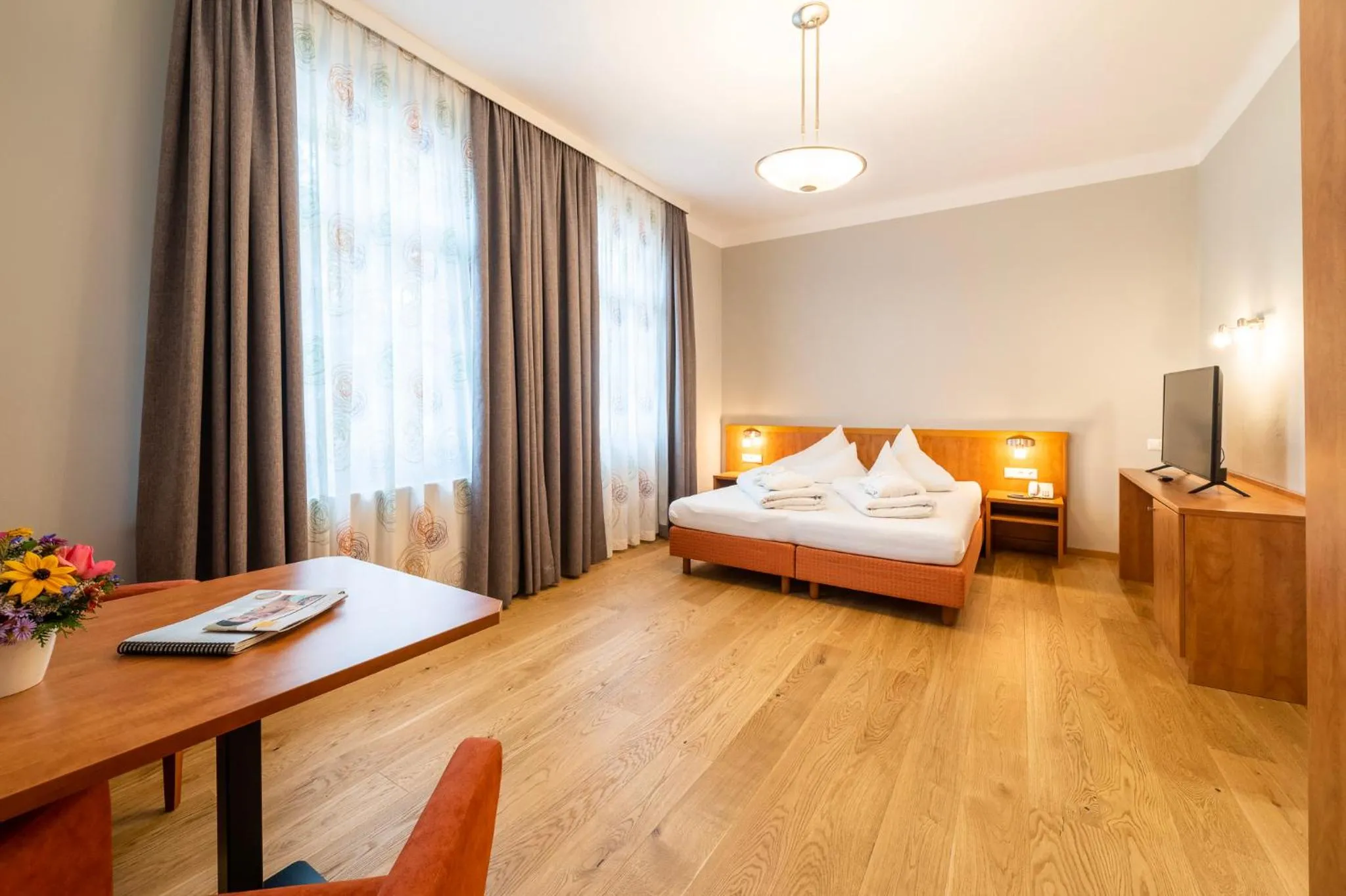 Bed in Familienhotel Post