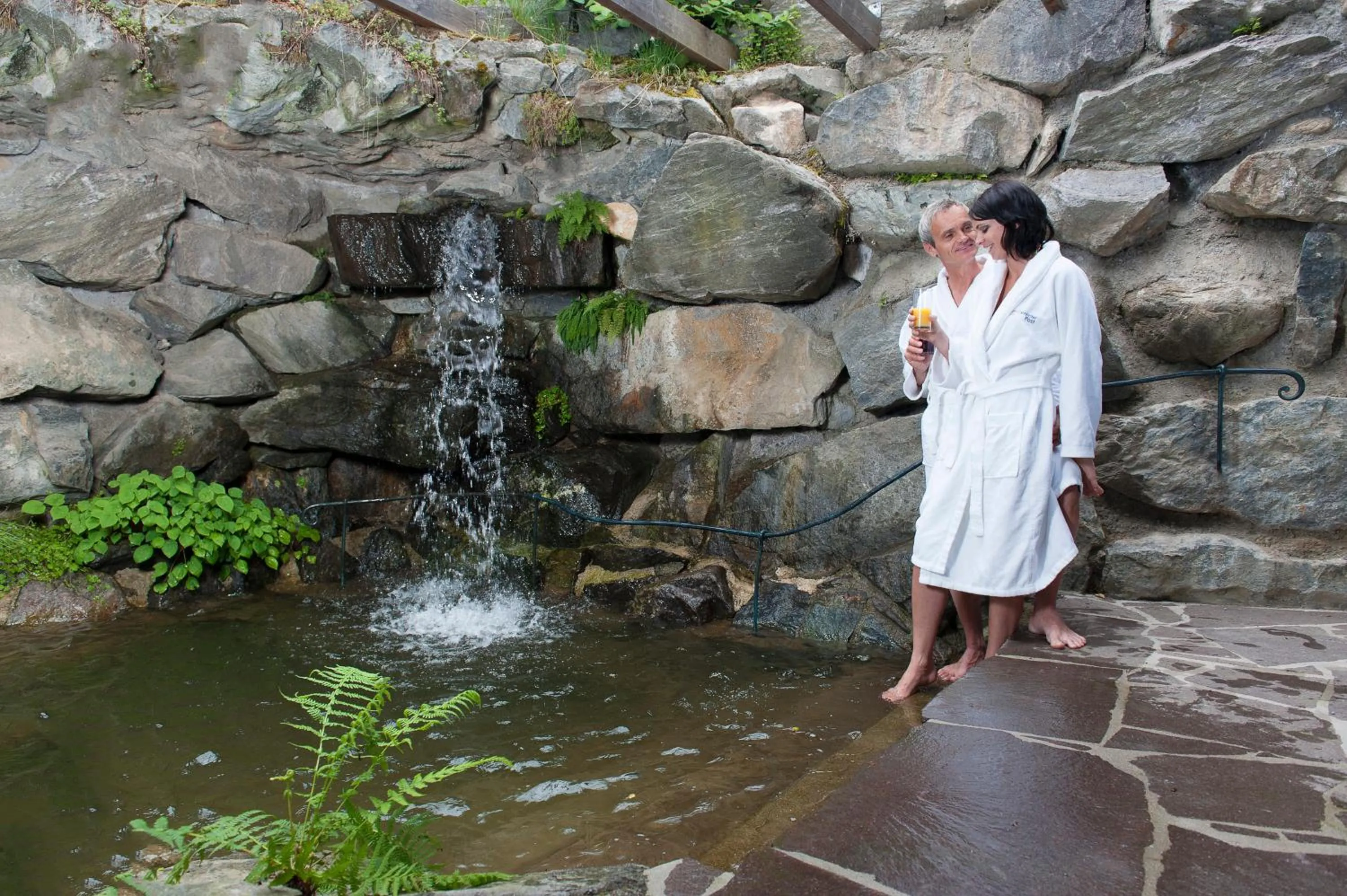 Spa and wellness centre/facilities in Familienhotel Post