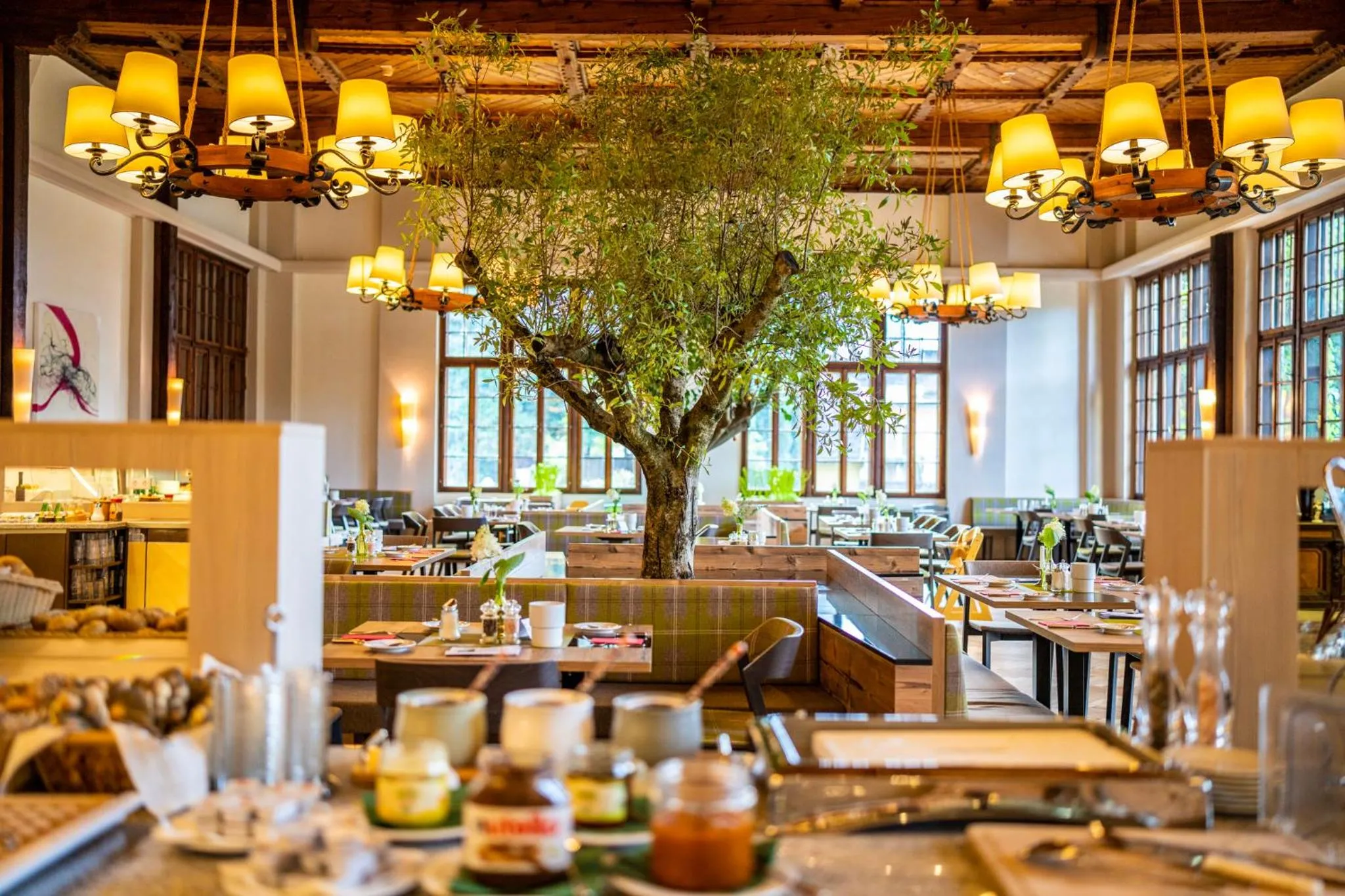 Restaurant/places to eat in Familienhotel Post