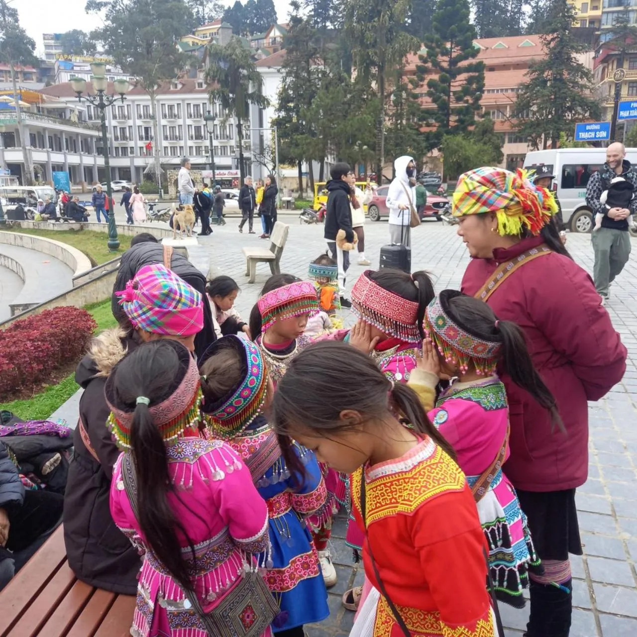 People in Sapa Snow Hotel