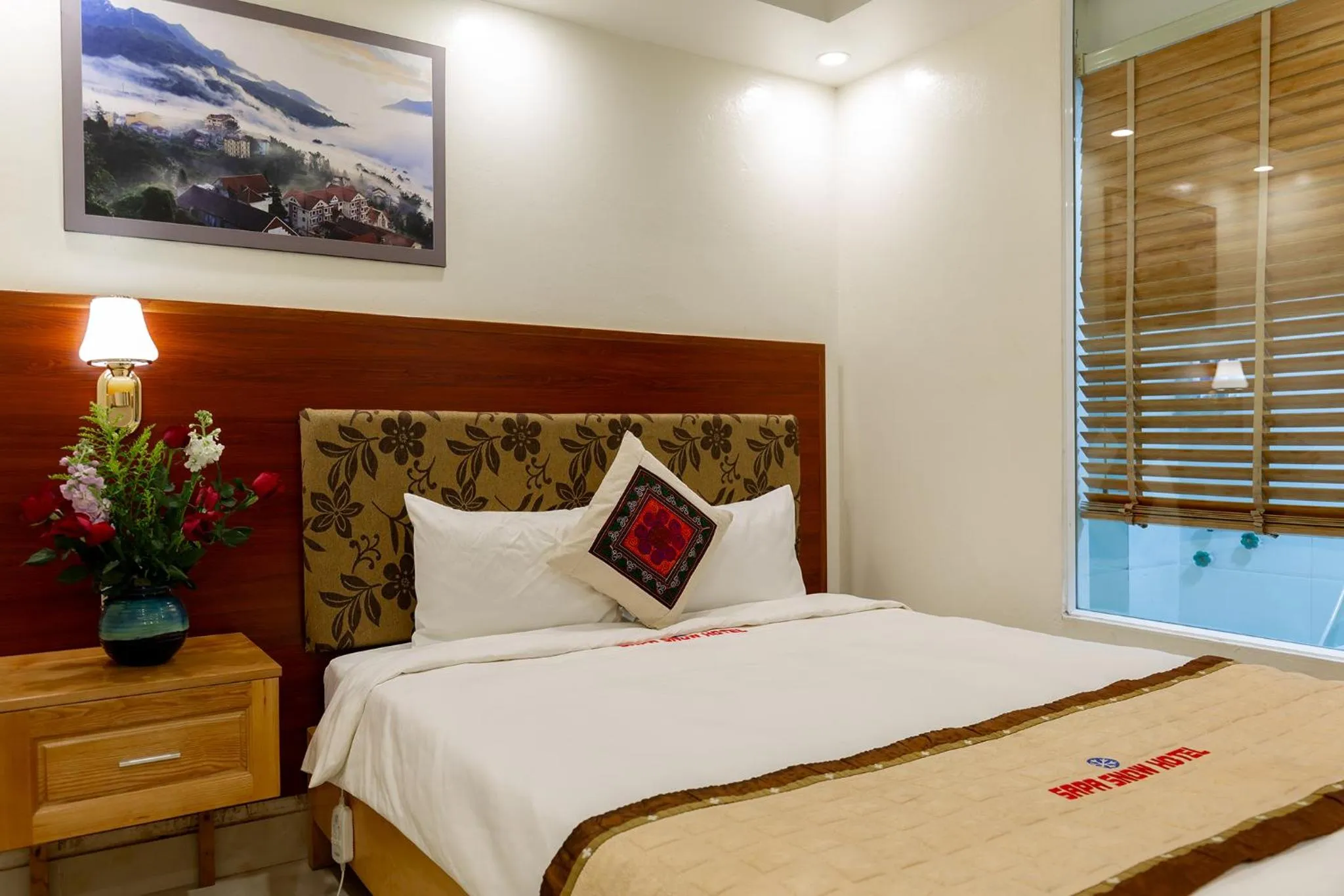 Bed in Sapa Snow Hotel