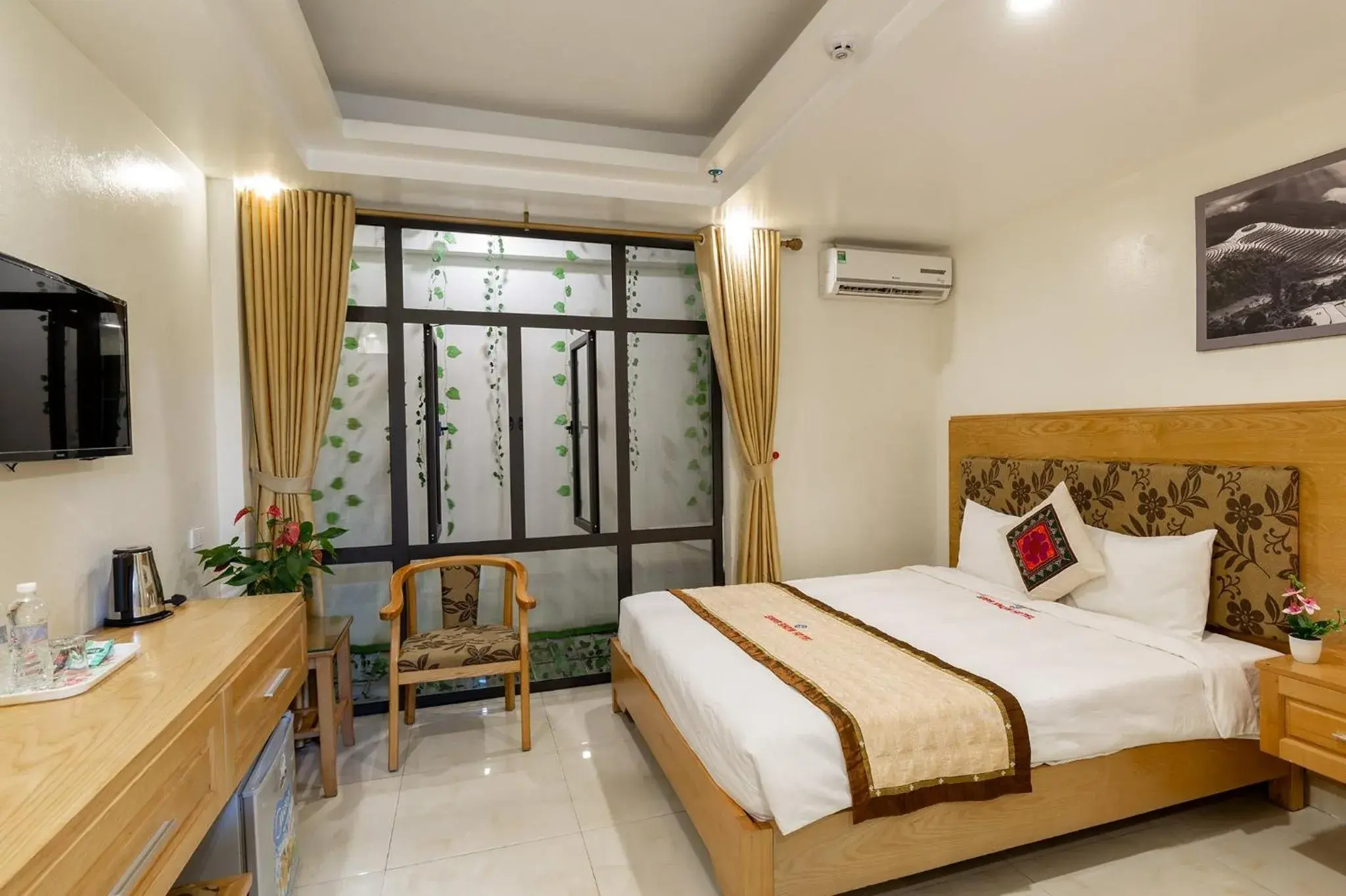 Bed in Sapa Snow Hotel Bed in Sapa Snow Hotel