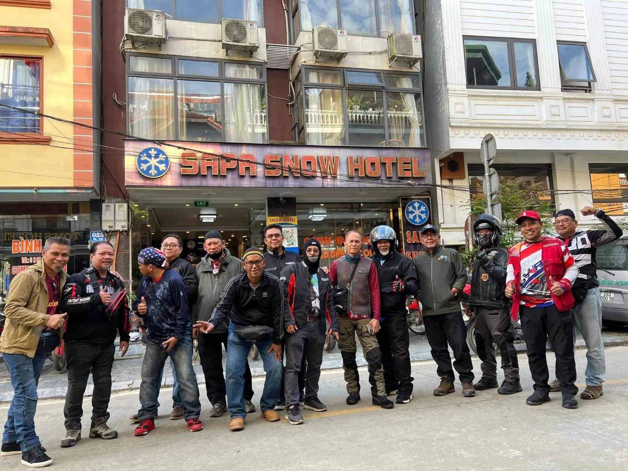 Facade/entrance in Sapa Snow Hotel Facade/entrance in Sapa Snow Hotel