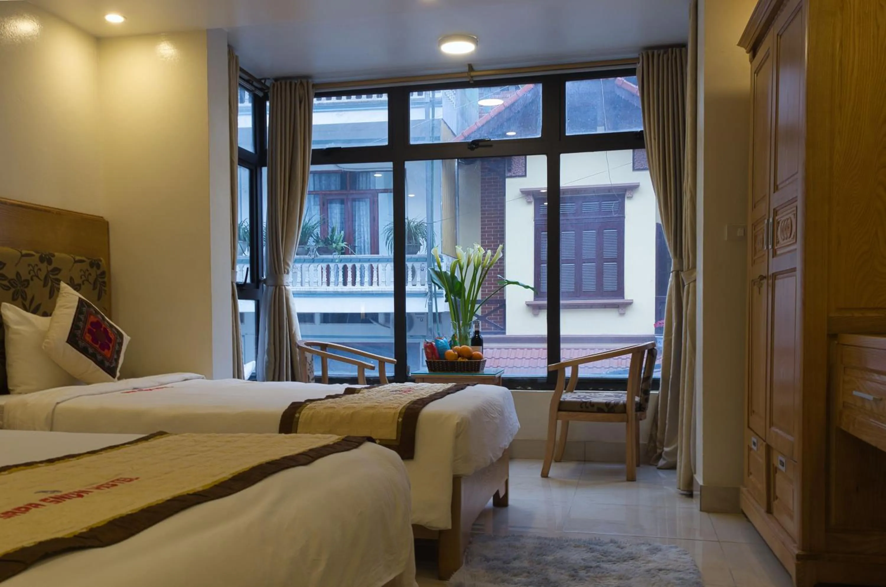 Bed in Sapa Snow Hotel