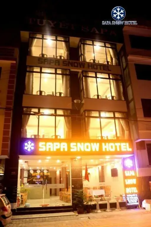 Property building in Sapa Snow Hotel Property building in Sapa Snow Hotel