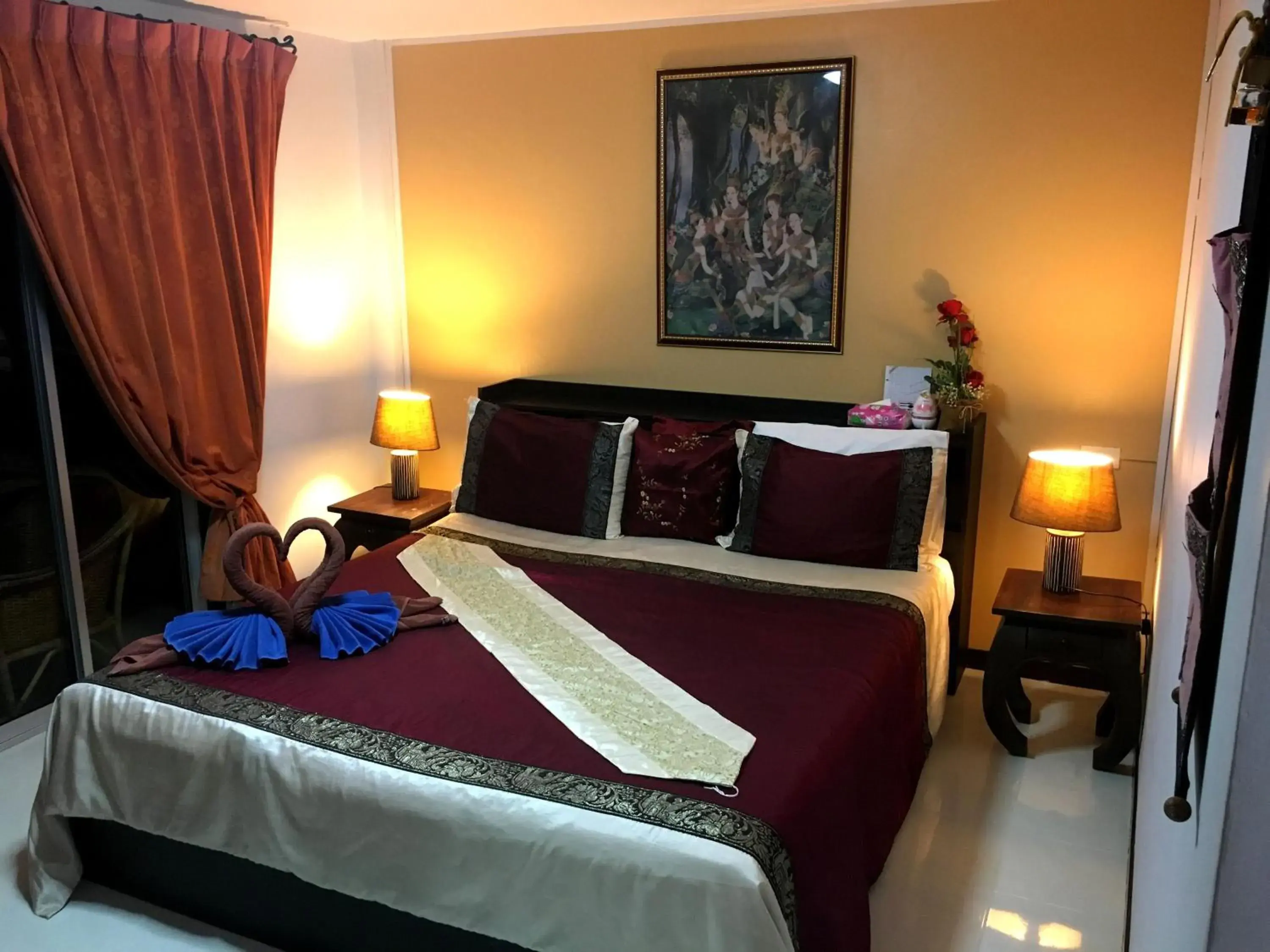 Patio, Bed in Casa E Mare Patio, Bed in Casa E Mare