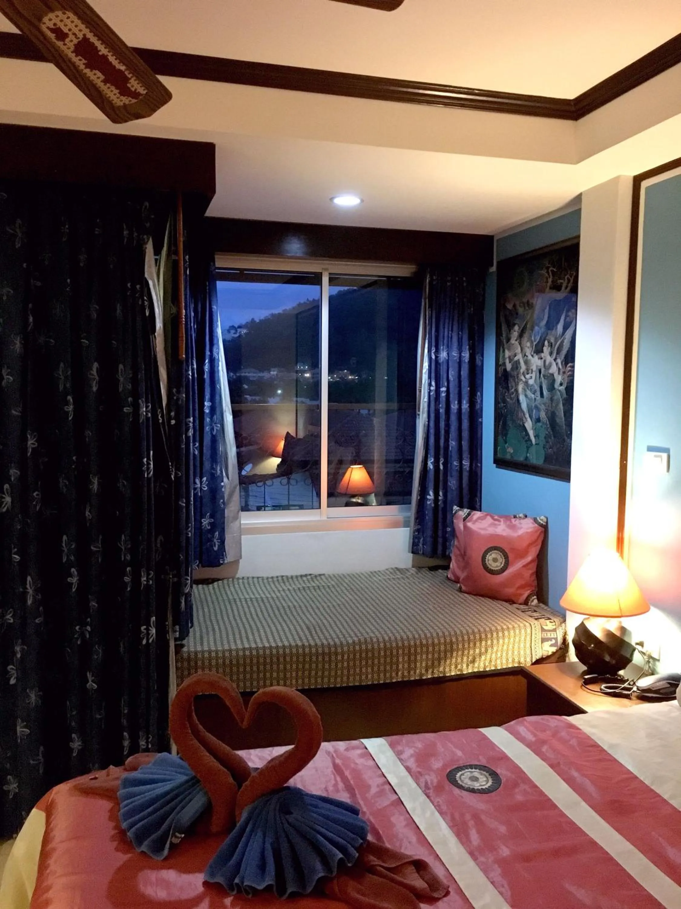 Patio, Bed in Casa E Mare