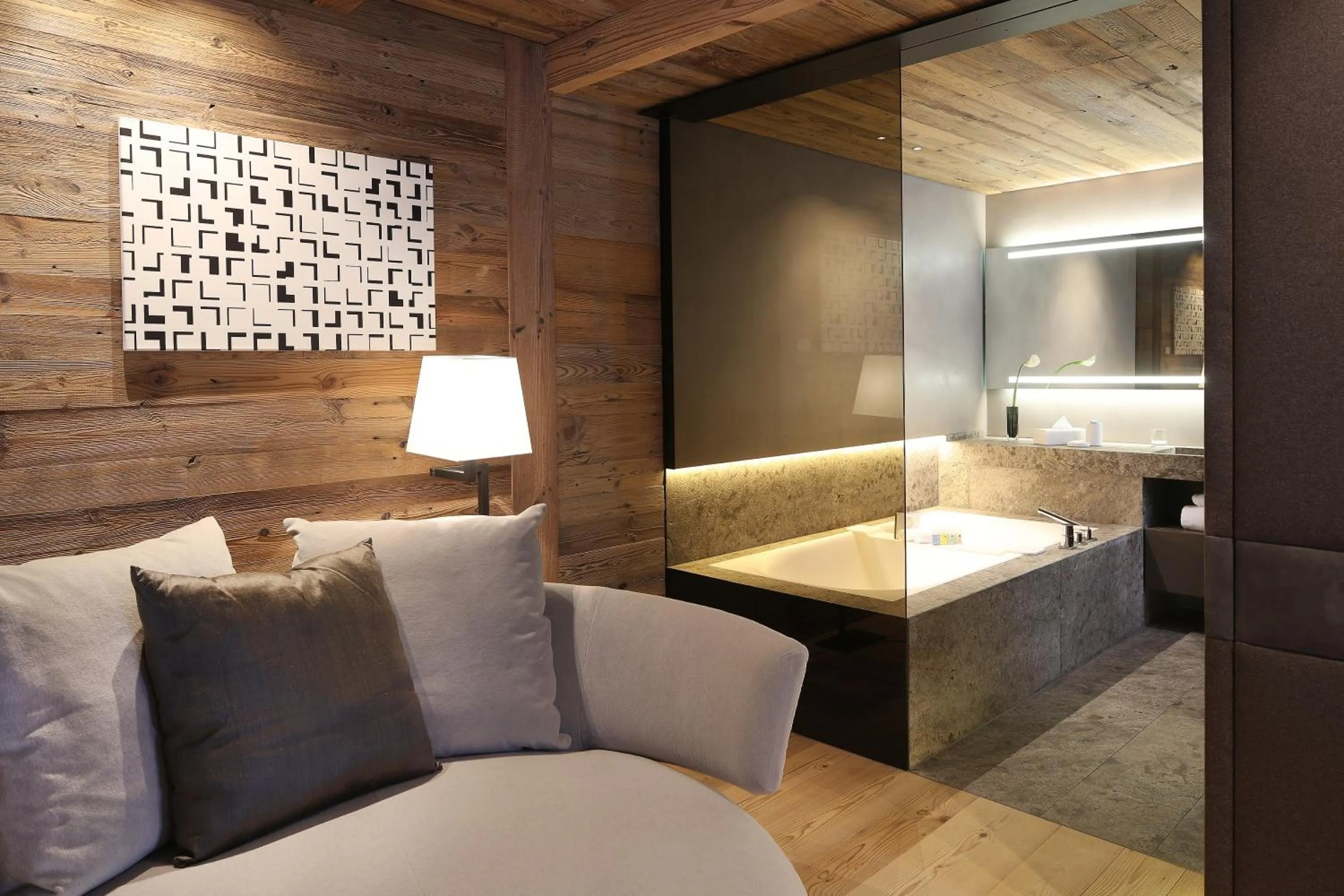 Bathroom in SEVERIN*S – The Alpine Retreat