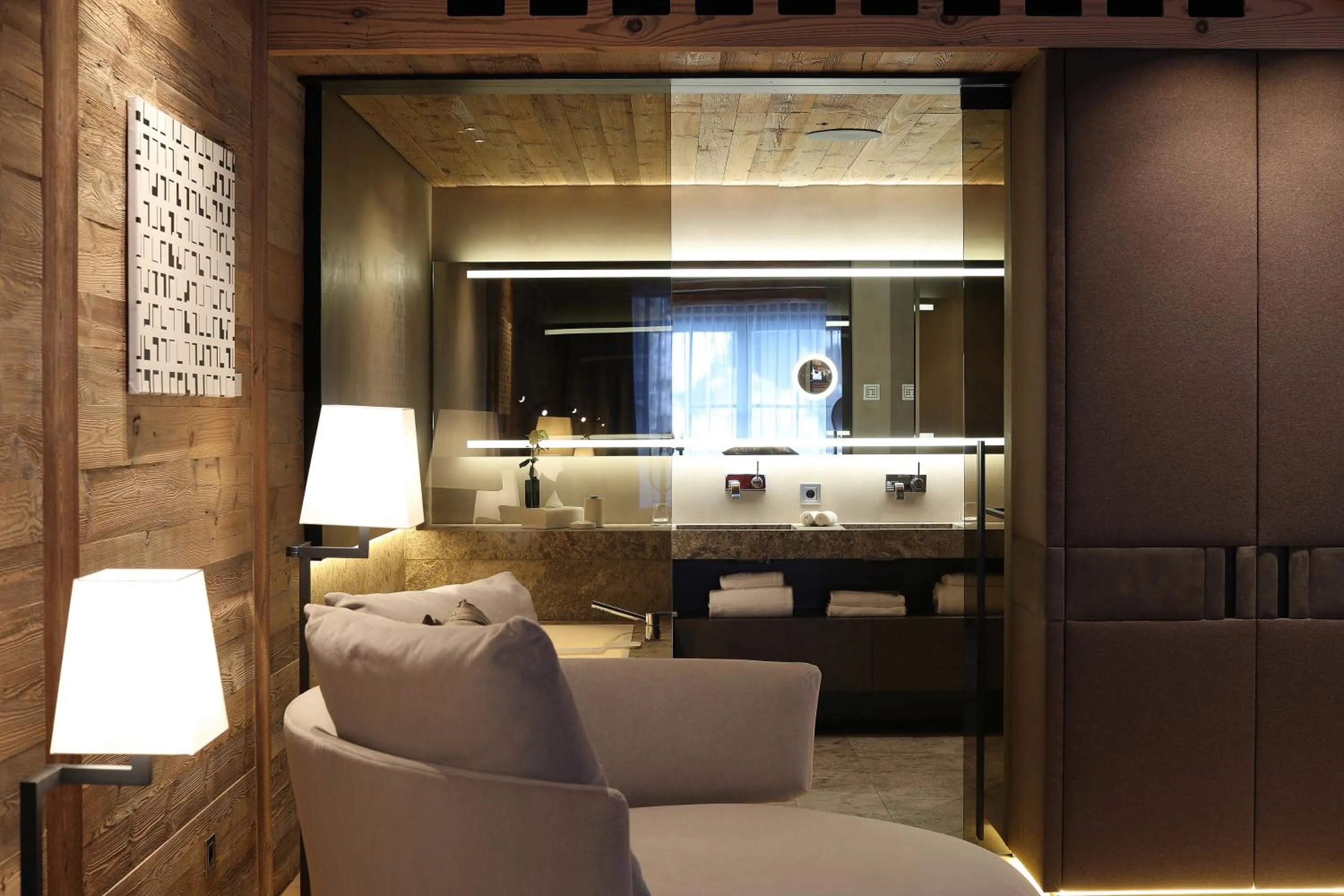 Bathroom in SEVERIN*S – The Alpine Retreat