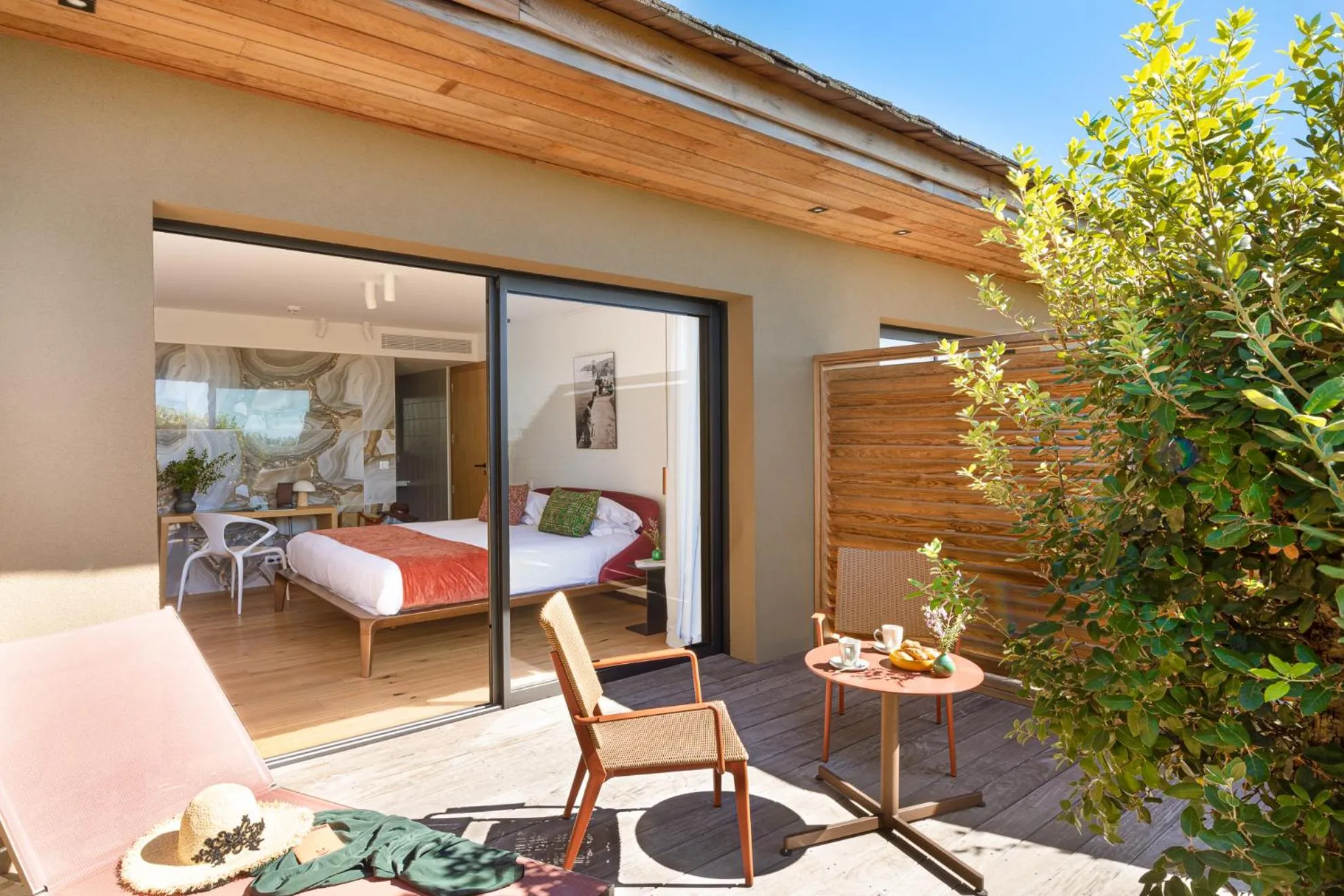 Bed in Hôtel & Spa Version Maquis Citadelle