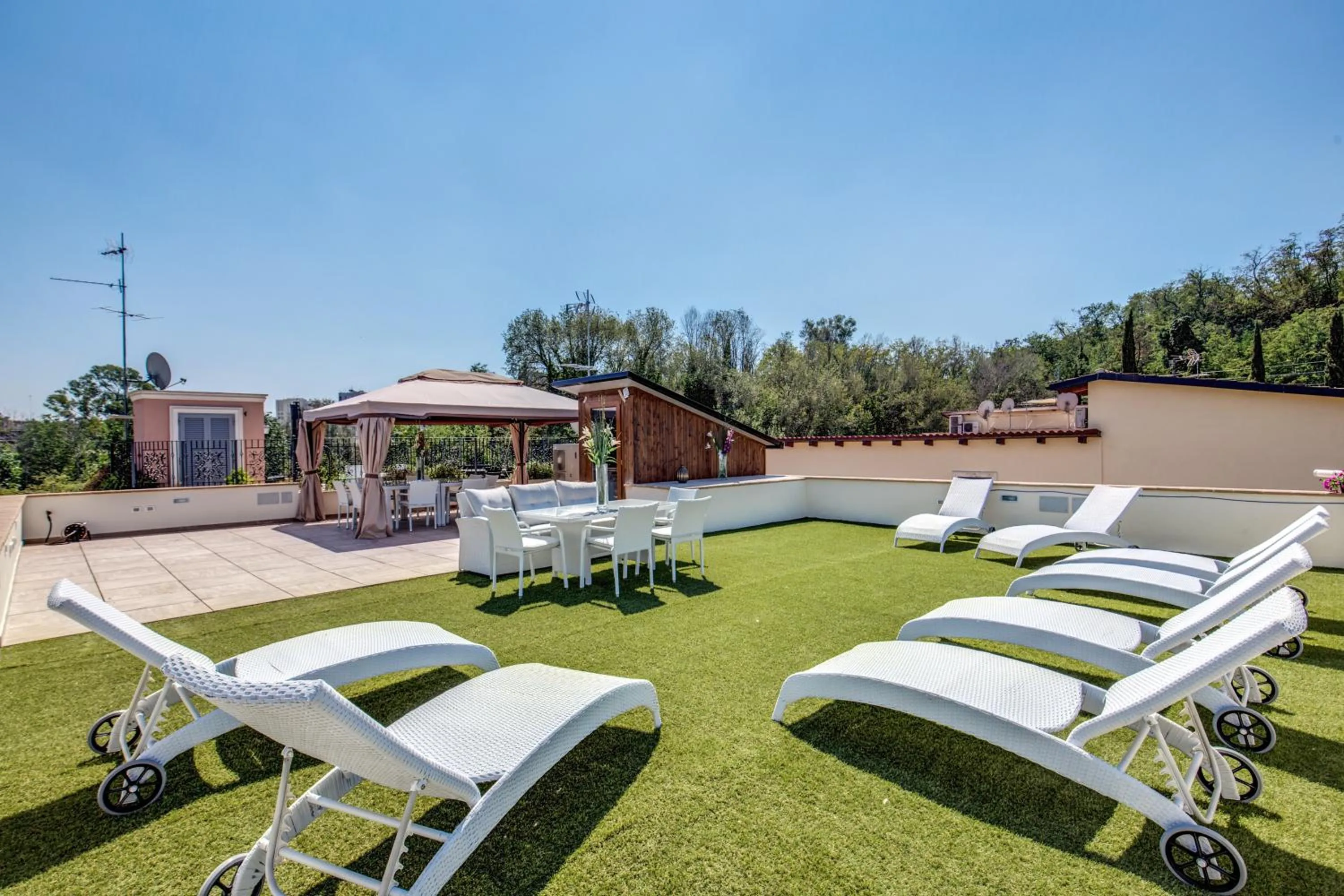 Balcony/Terrace in The Bricks Rome