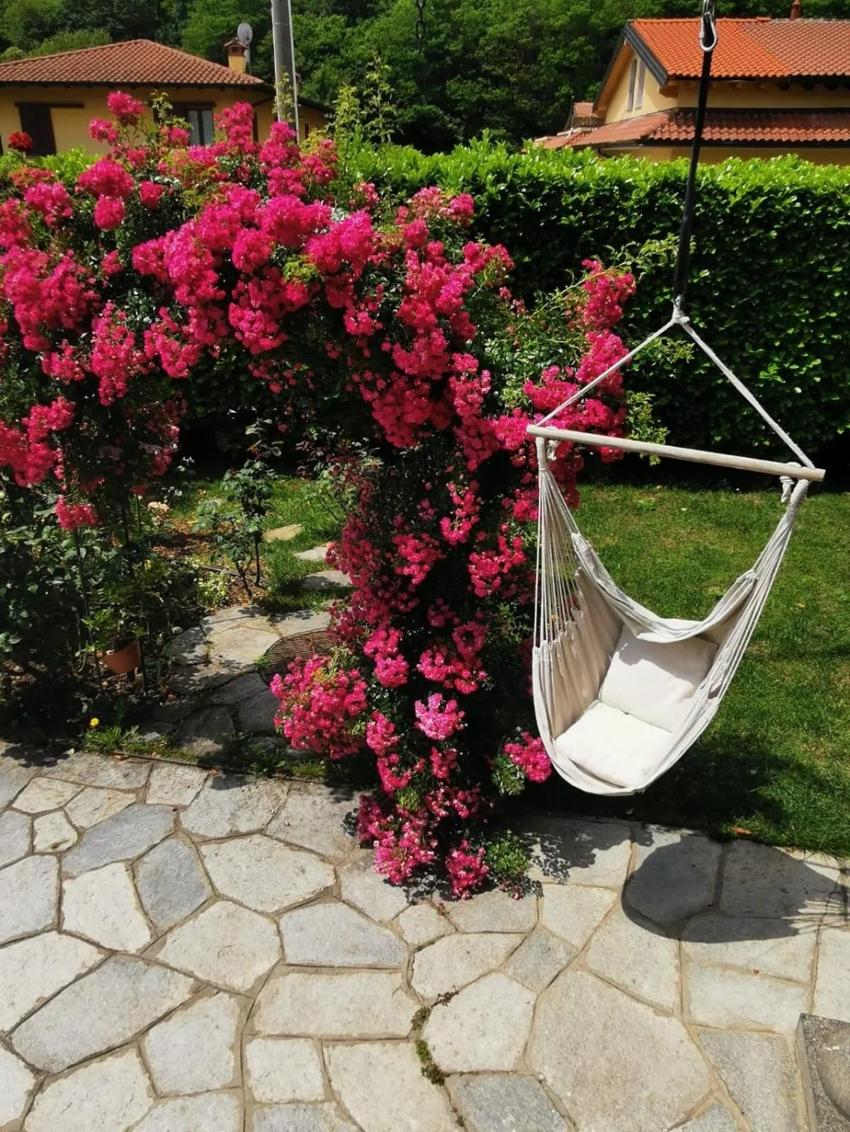 Garden in B&B La Rosa del Lago