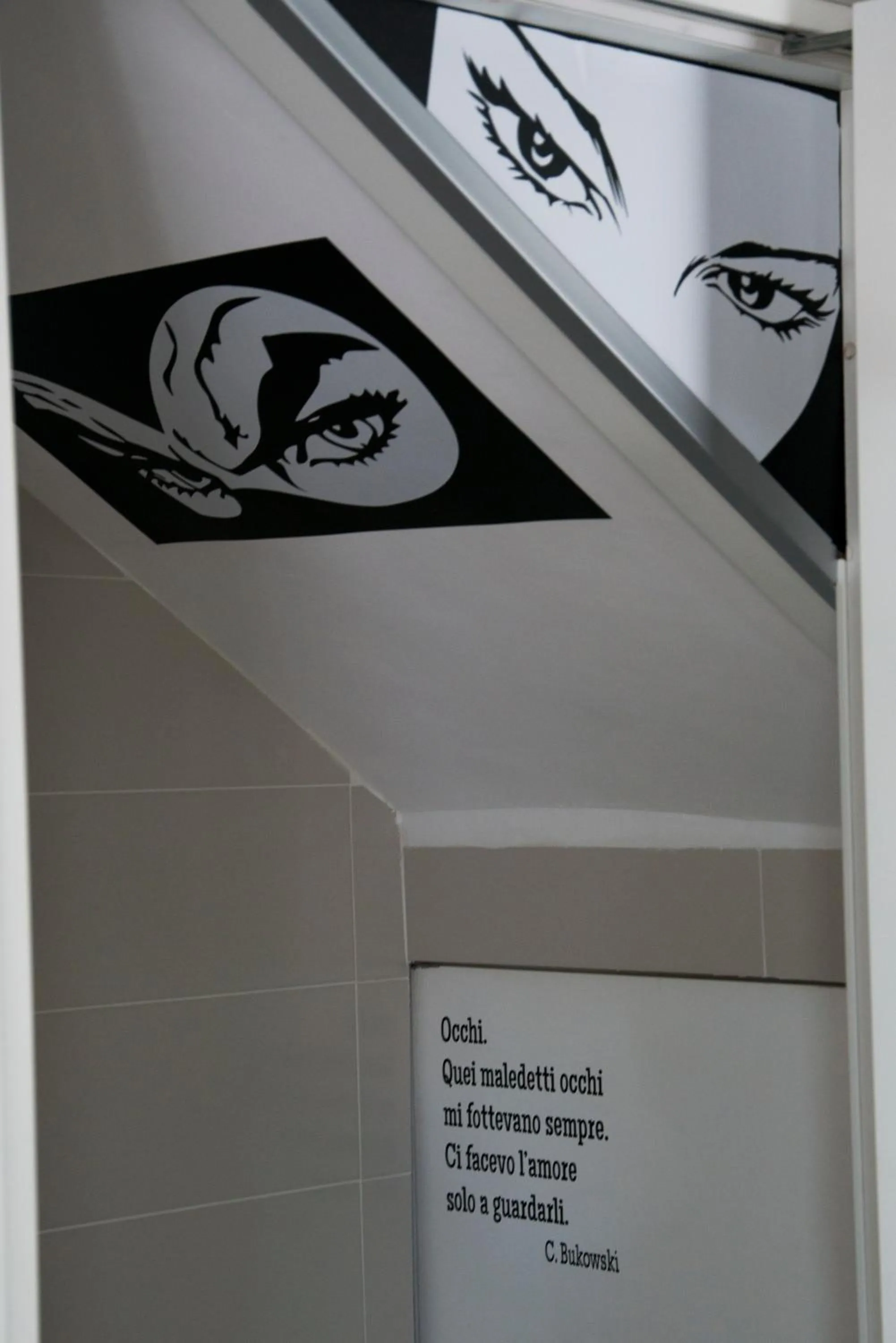 Decorative detail in B&B Sandro Pertini