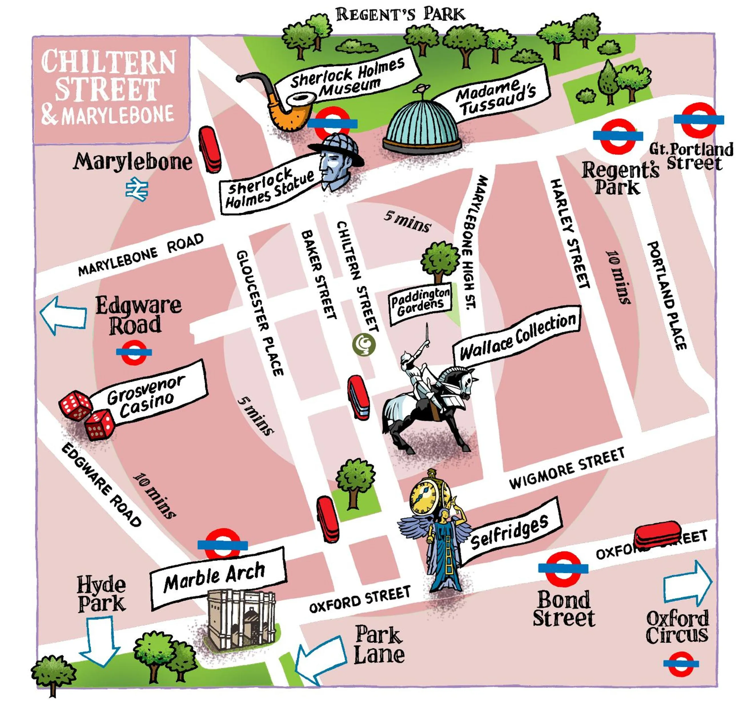 Logo/Certificate/Sign in Chiltern Street Serviced Apartments - Marylebone