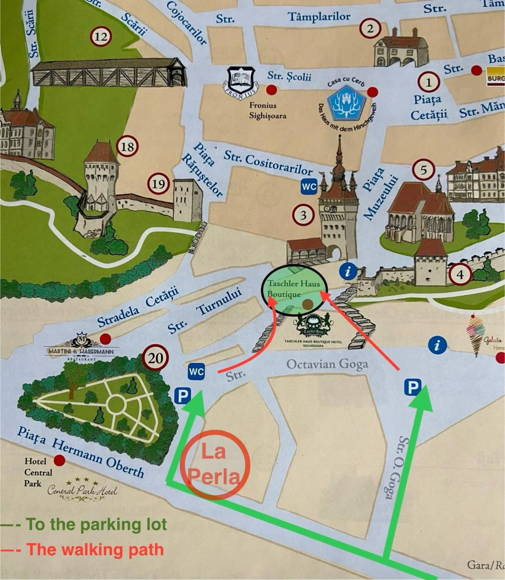 Parking in Taschler Haus