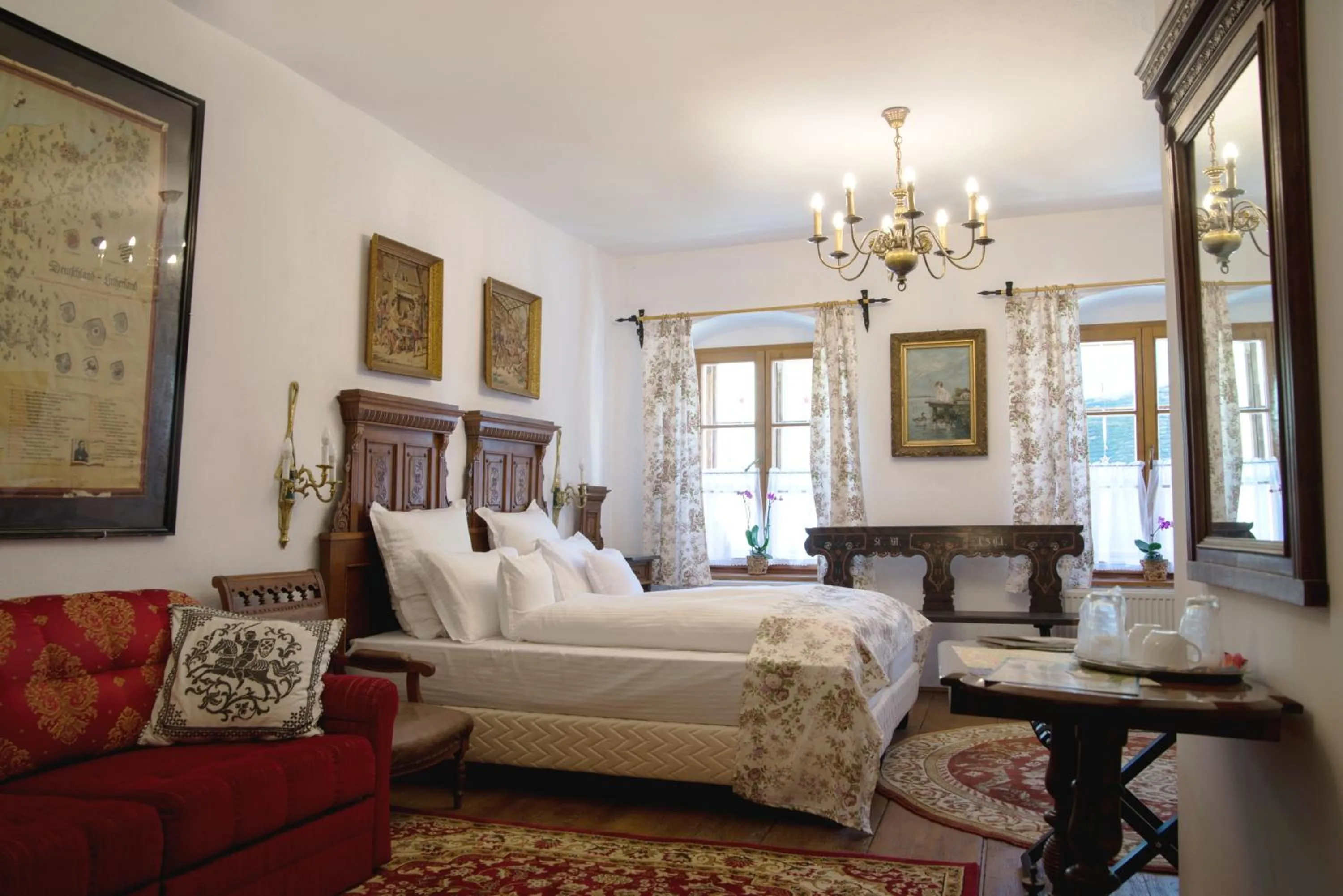 Photo of the whole room, Bed in Taschler Haus