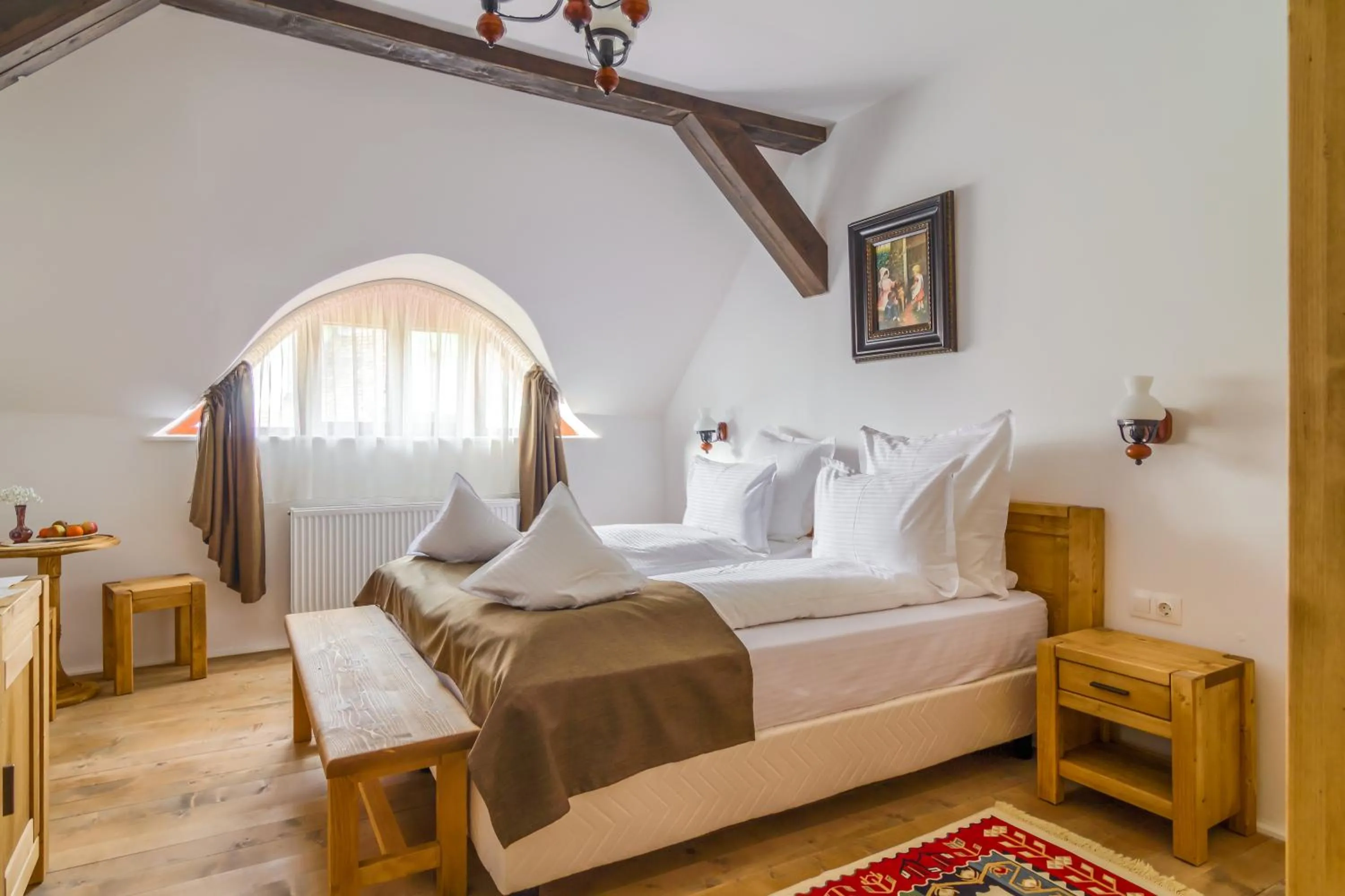 Photo of the whole room, Bed in Taschler Haus