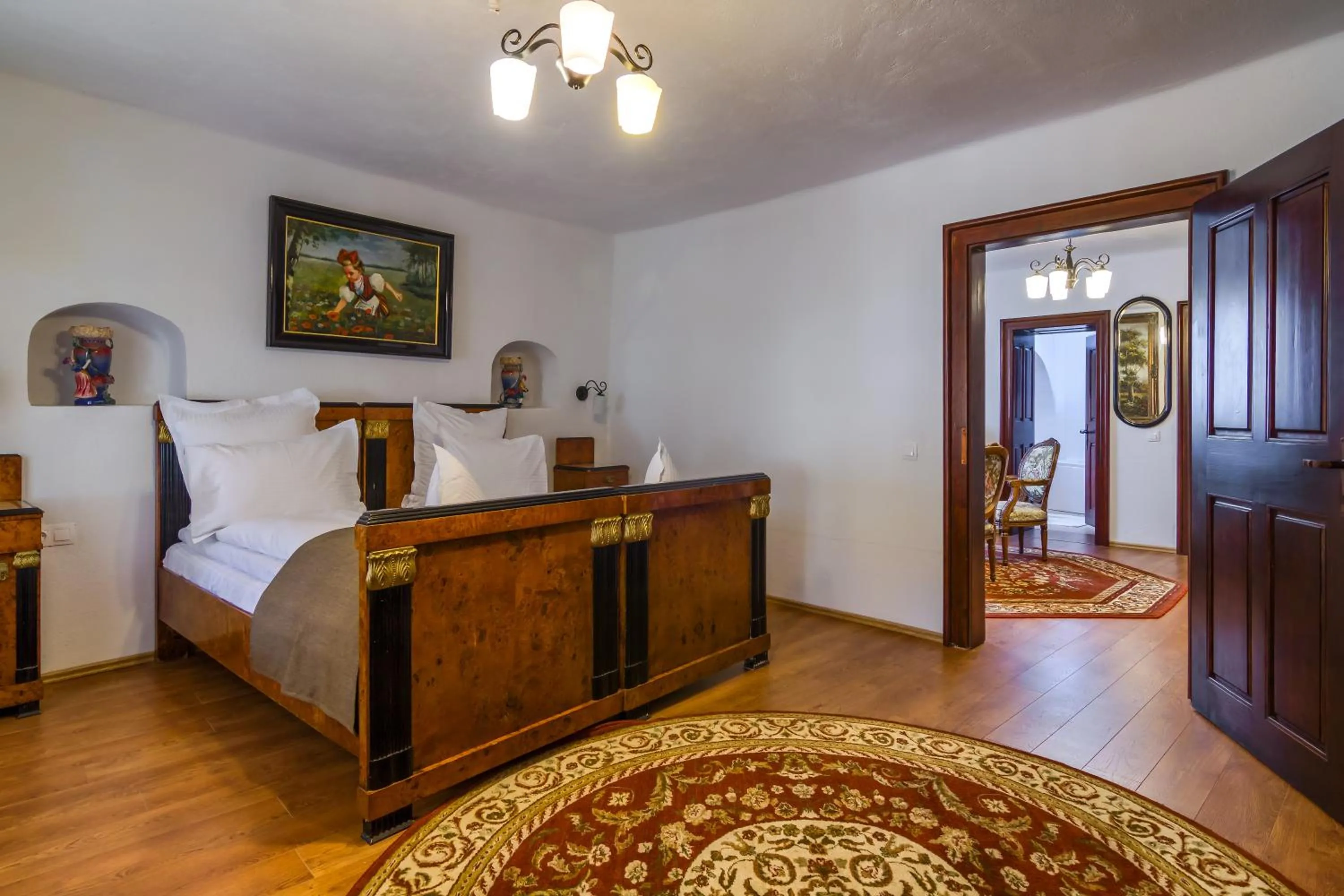 Photo of the whole room, Bed in Taschler Haus