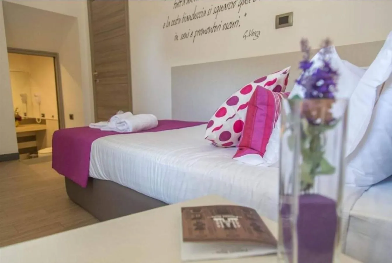 Bed in Palazzo Sisto Exclusive Rooms