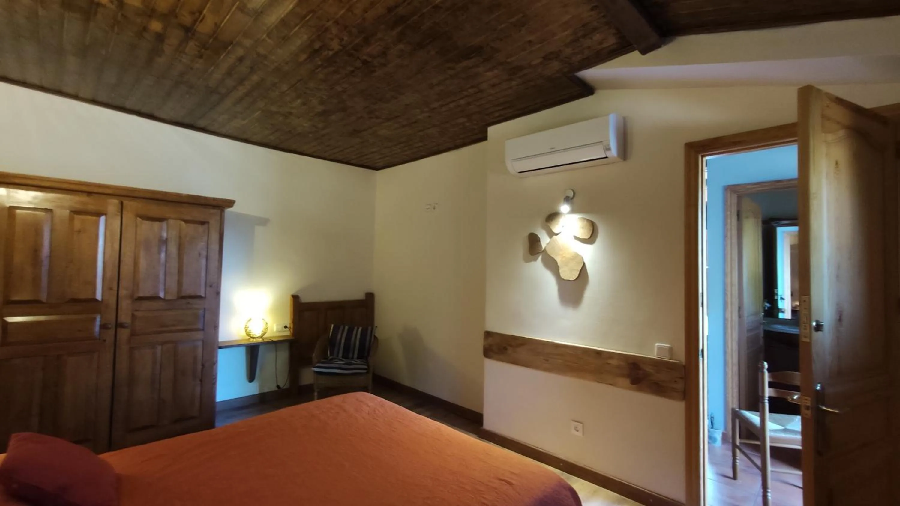 Bed in La casa de l'Avi