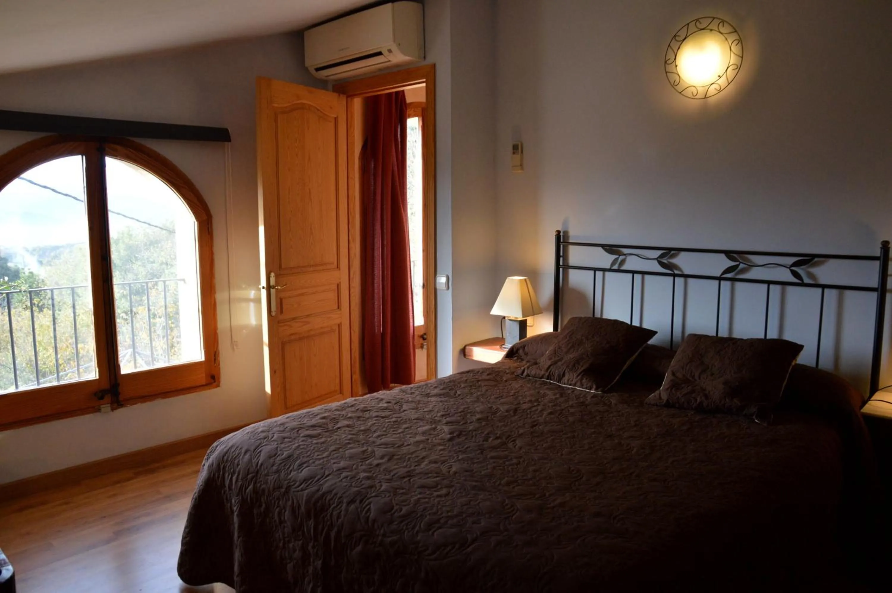 Bed in La casa de l'Avi