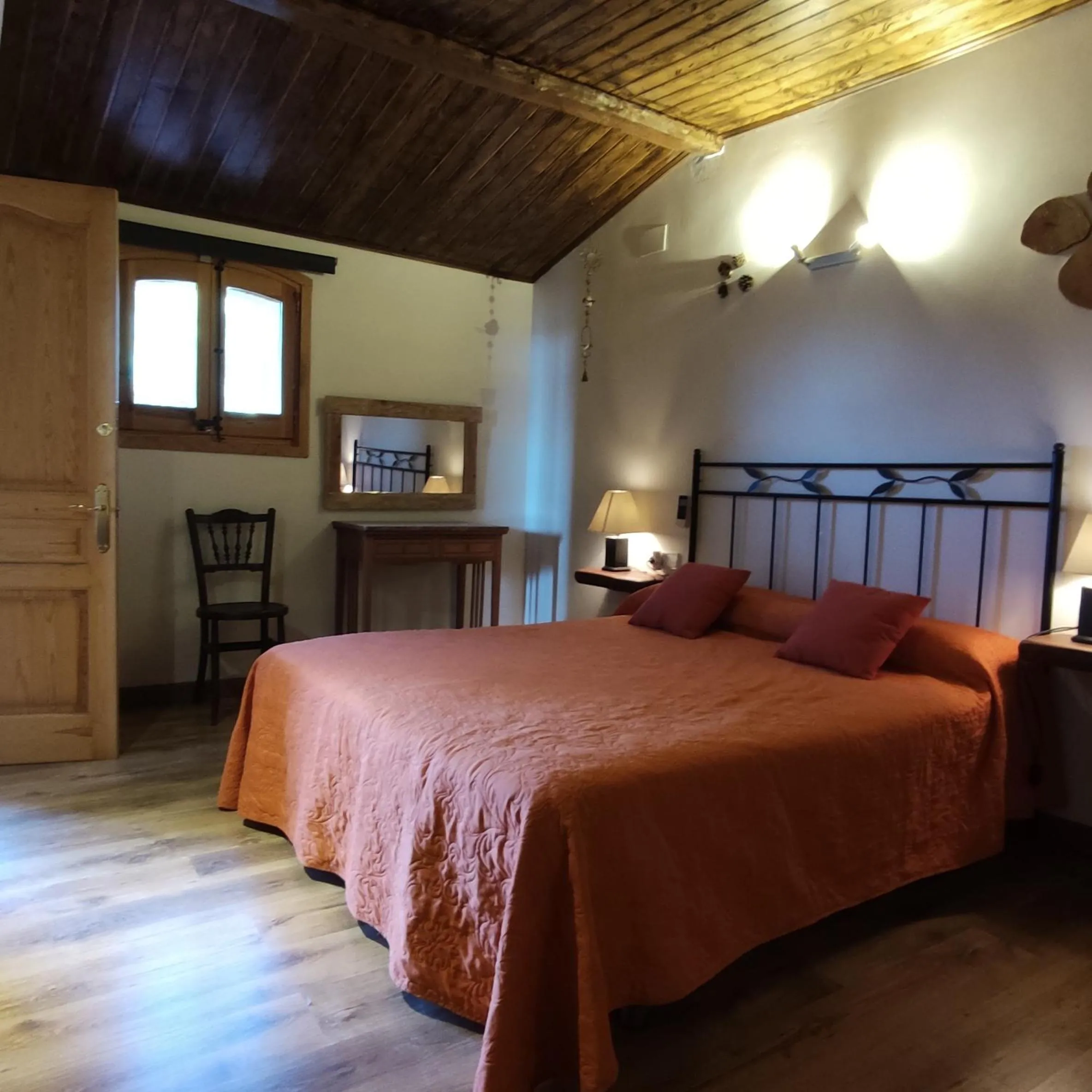 Bed in La casa de l'Avi